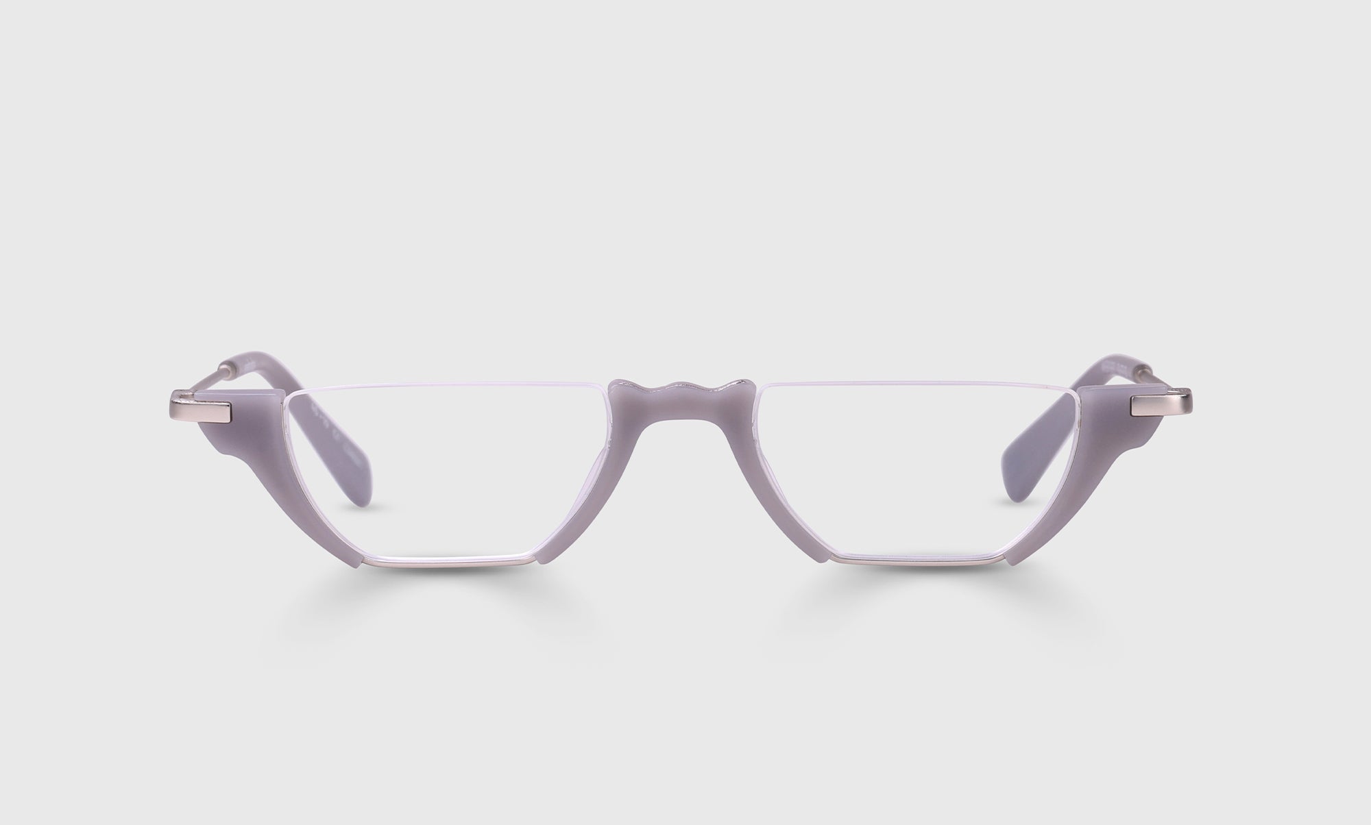 74 - Silver and Matte Grey Front and Temples