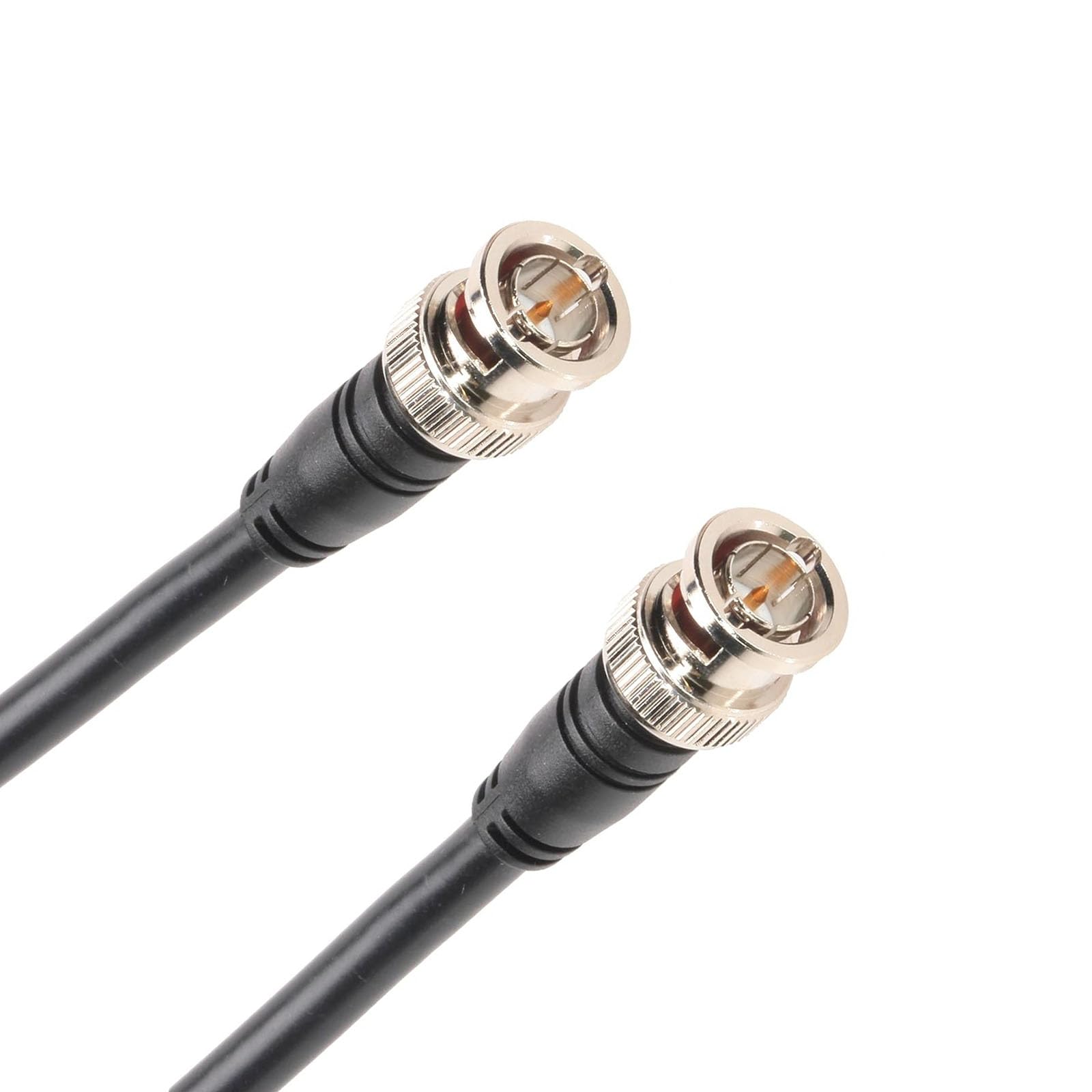 SDI BNC Cable 75 Ohm HD-SDI 3G/6G SDI RG59 BNC Video Cable 3ft - 4K/1080p HD-SDI 3G-SDI Compatible for CCTV DVR Cameras, Recorders & SDI to HDMI Converters (2-Pack) - Perfect for Professional Video Production & Surveillance Systems
