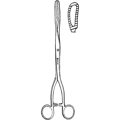 Bierer Ovum Forceps 11 92 5298 - Surgical Clamp for OB/GYN Procedures - Ideal for Egg Retrieval & Gynecological Surgeries