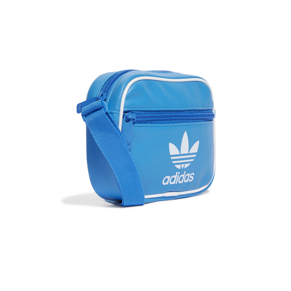 Adicolor Classic Mini Airliner Backpack - Lightweight Travel Bag for Women & Men, Waterproof Daypack for School, Gym, Hiking & Outdoor Activities (Blue Bird)