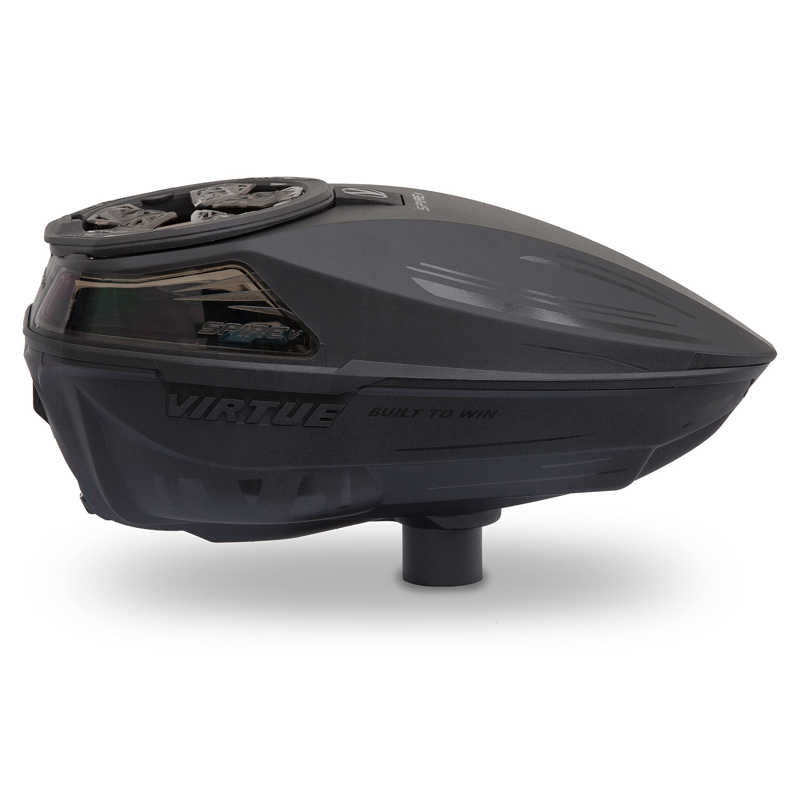 VIRTUE Spire V/IV Electronic Paintball Loader Hopper - High Speed Paintball Loader for Tournament & Speedball Games - Perfect for Competitive Paintball Players