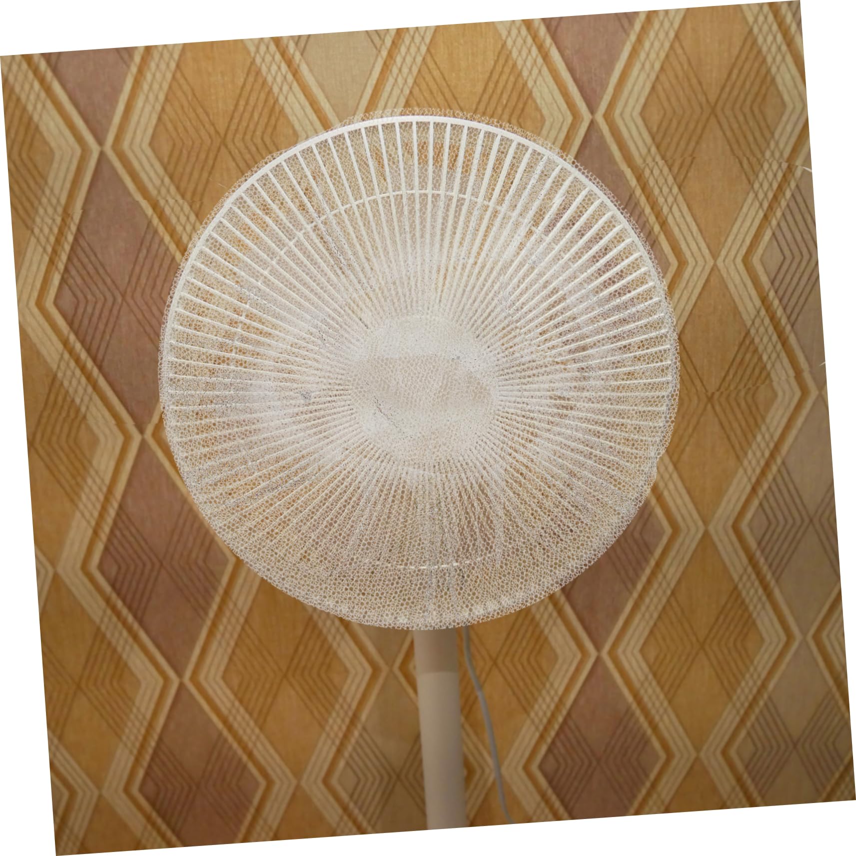 15.7 Inch Baby Safety Fan Cover - 6 Pack Washable Grip-Proof Fan Mesh Protective Net for Child Safety | Home, Nursery & Kids Room Cooling Solution