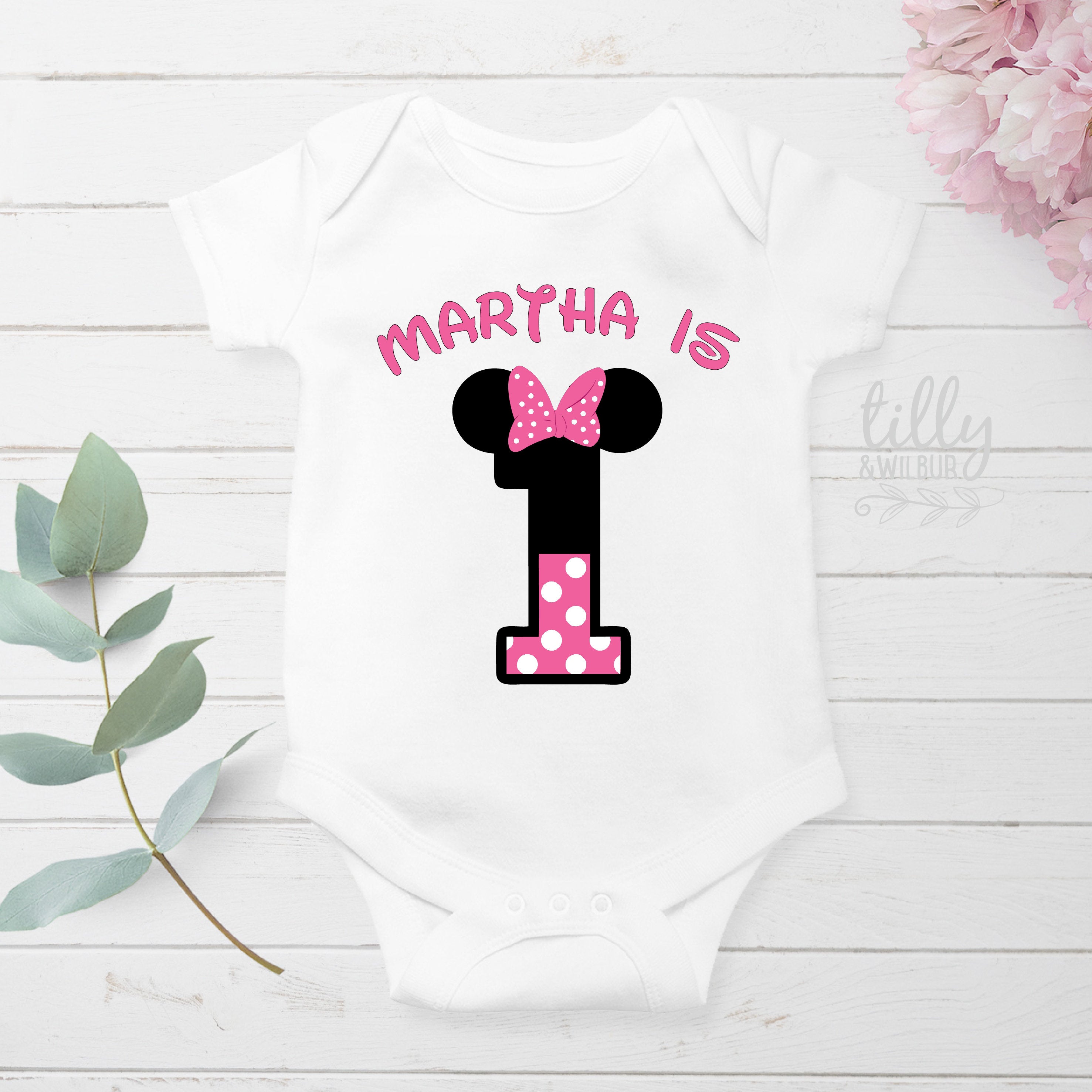 1st Birthday Onesies® - Adorable Baby Bodysuits for First Birthday Celebrations | Perfect for Photo Shoots, Parties & Special Moments