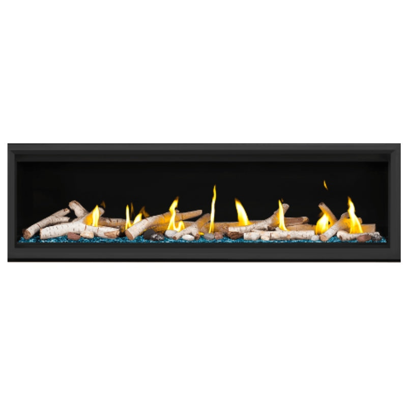 Napoleon Vector 62 Linear Direct Vent Gas Fireplace - LV62N | Modern Home Heating Solution for Living Rooms & Patios