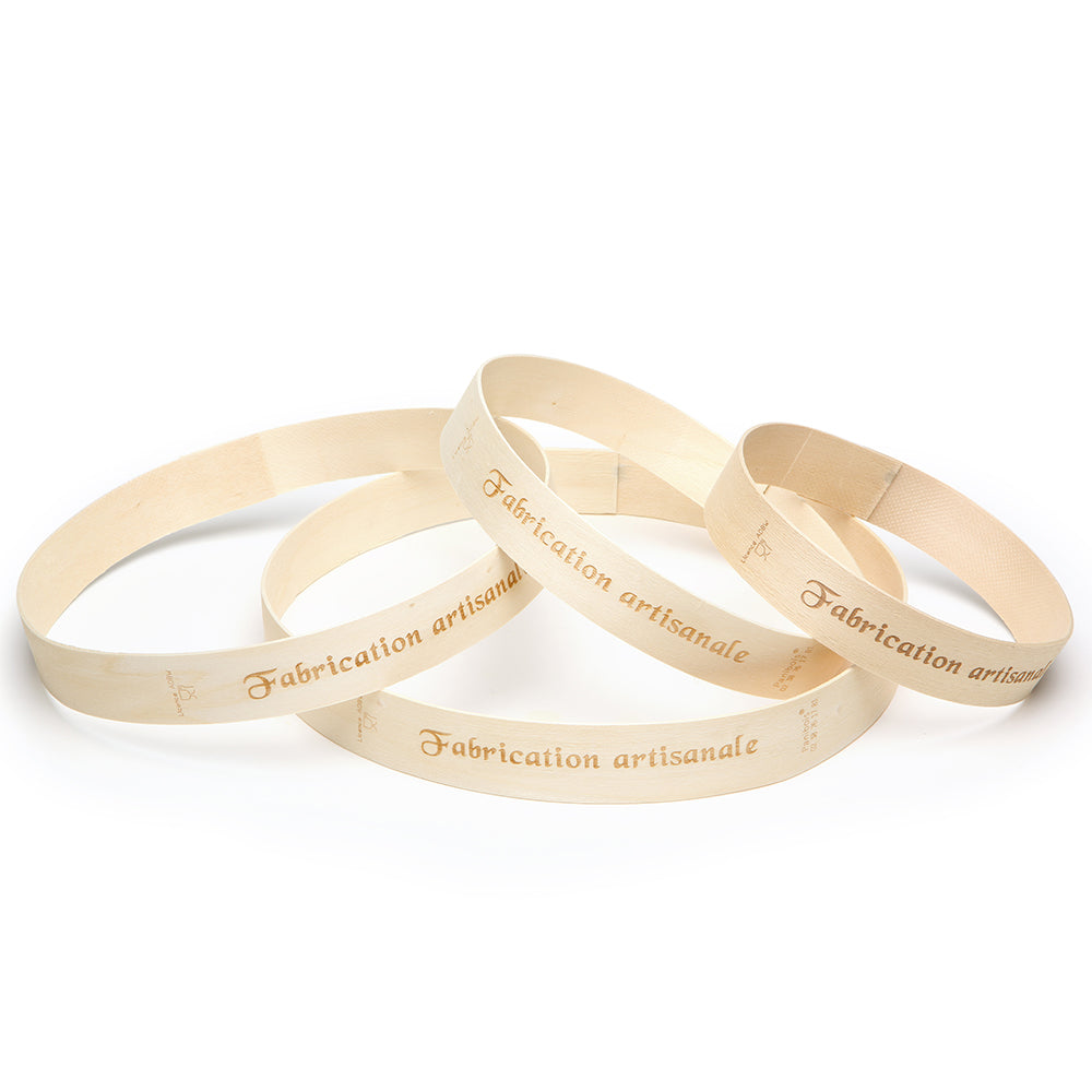 Premium Large Wooden Tart Rings - 9.5