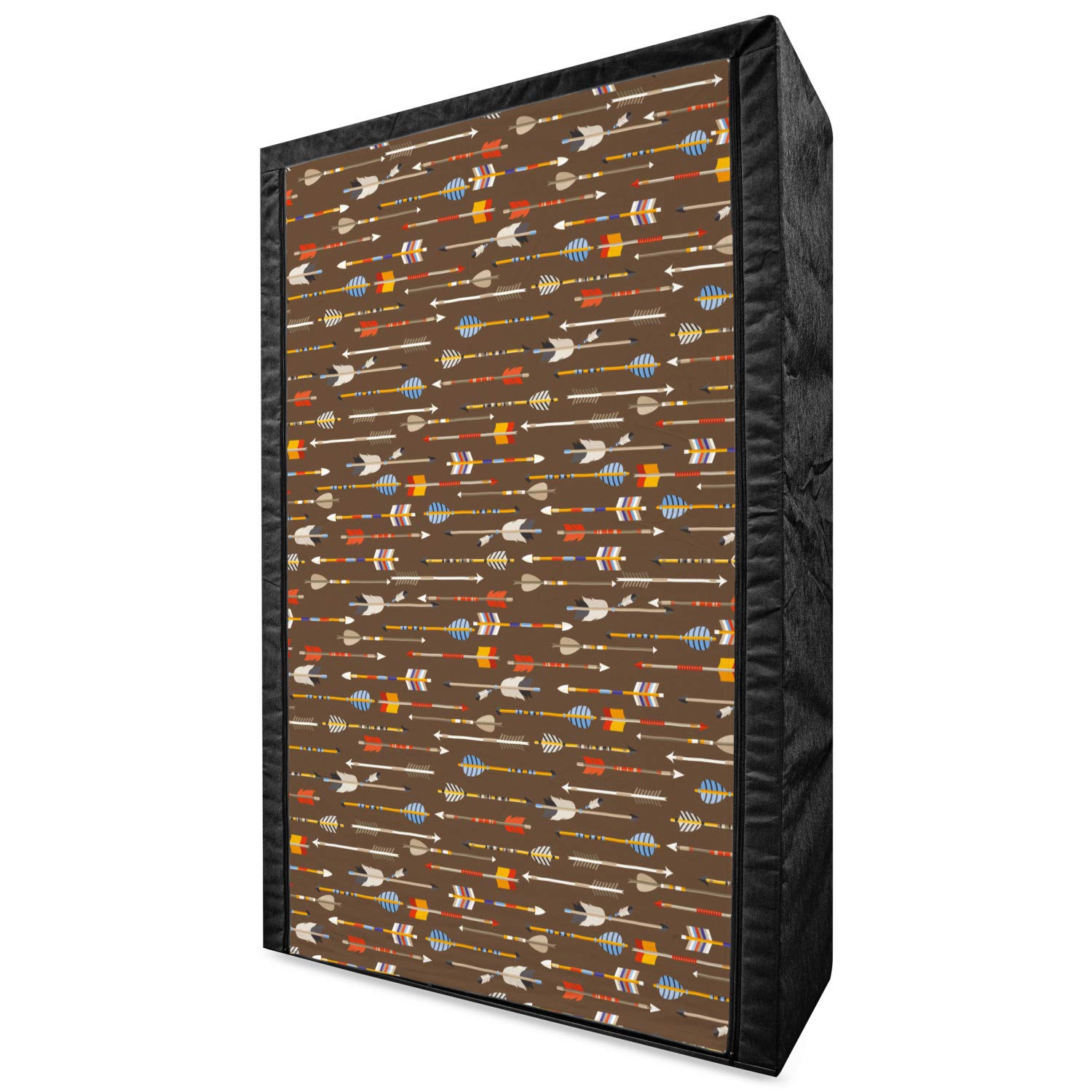 Ambesonne Tribal Portable Fabric Wardrobe - 42.5