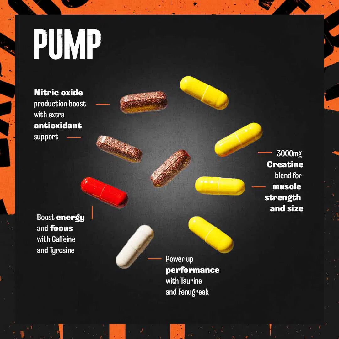 Animal Pump Pre-Workout Supplement (New Formula) - Boost Energy, Focus & Strength for Intense Gym Sessions & Bodybuilding Training