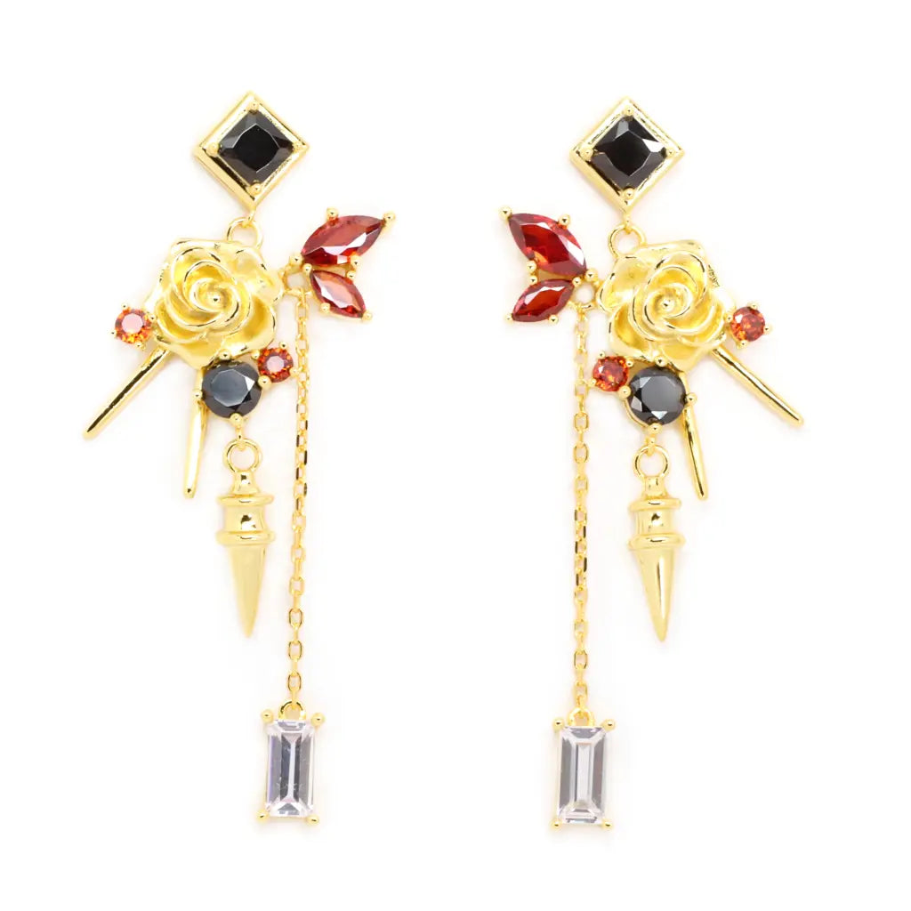 Assassin Mother Earrings - Gothic Punk Jewelry for Women | Perfect for Halloween, Cosplay & Alternative Fashion