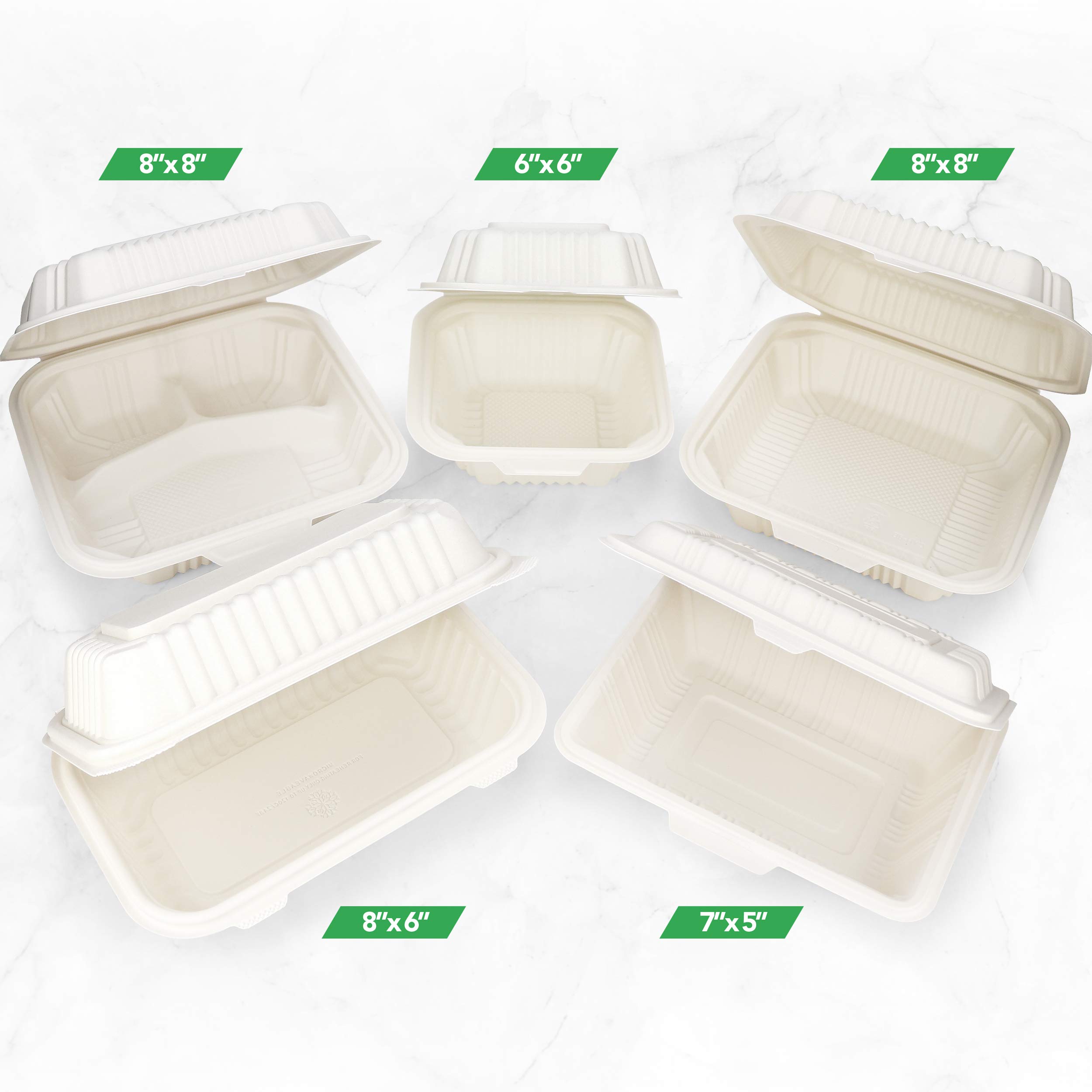 Eco-Friendly 3-Compartment 8