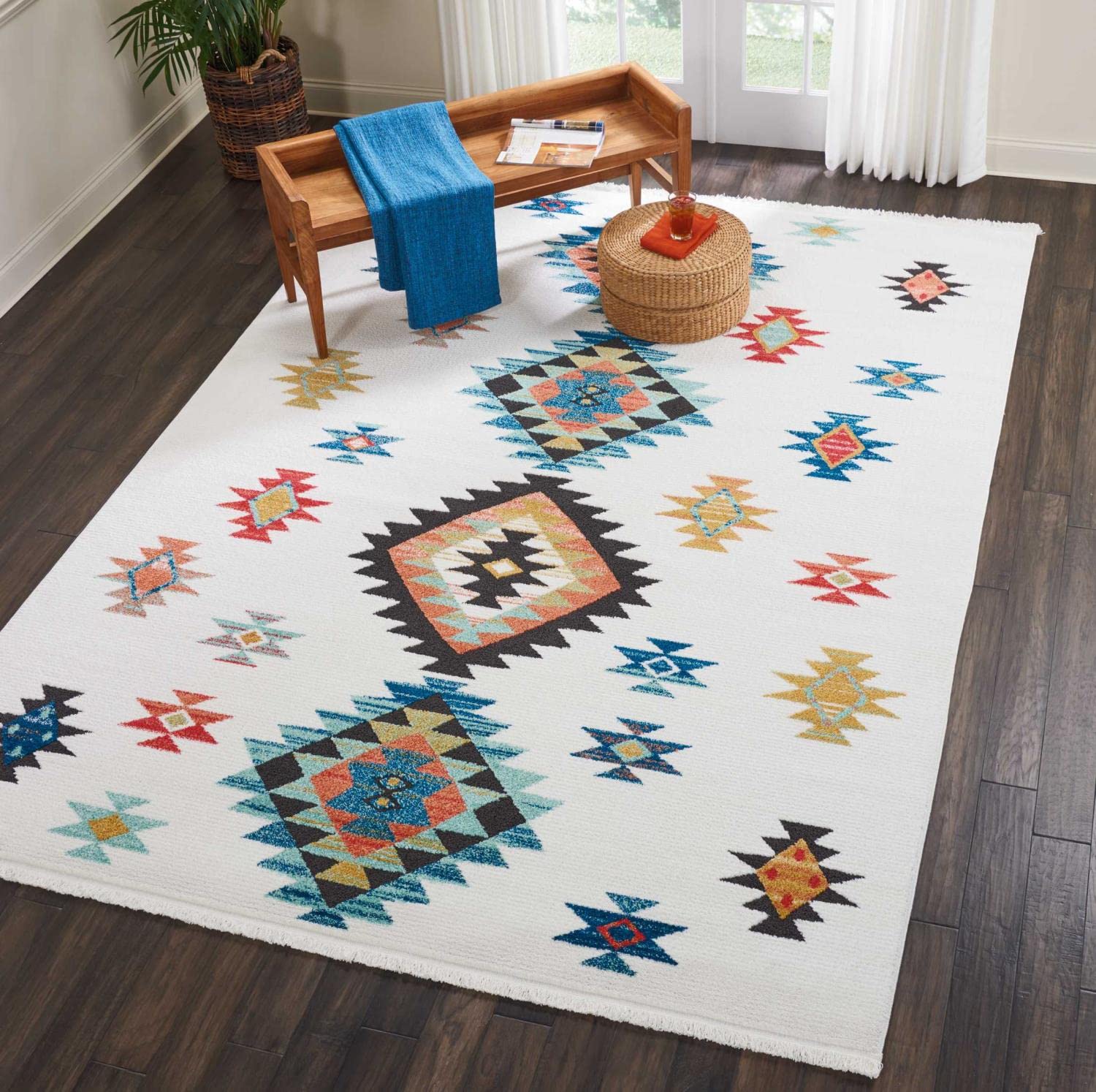 Nourison Transitional White 9'3