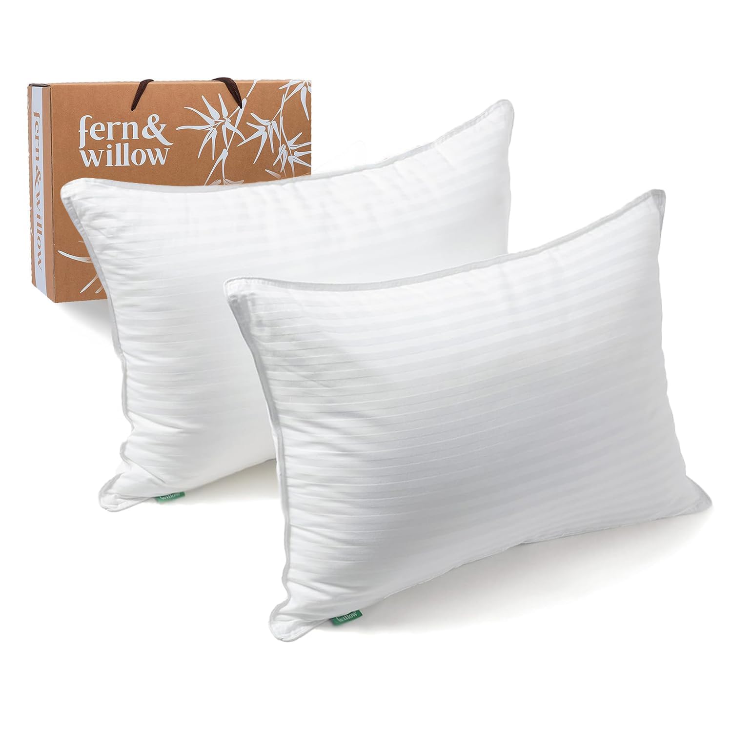 Premium King Size Bed Pillows - Set of 2, 36