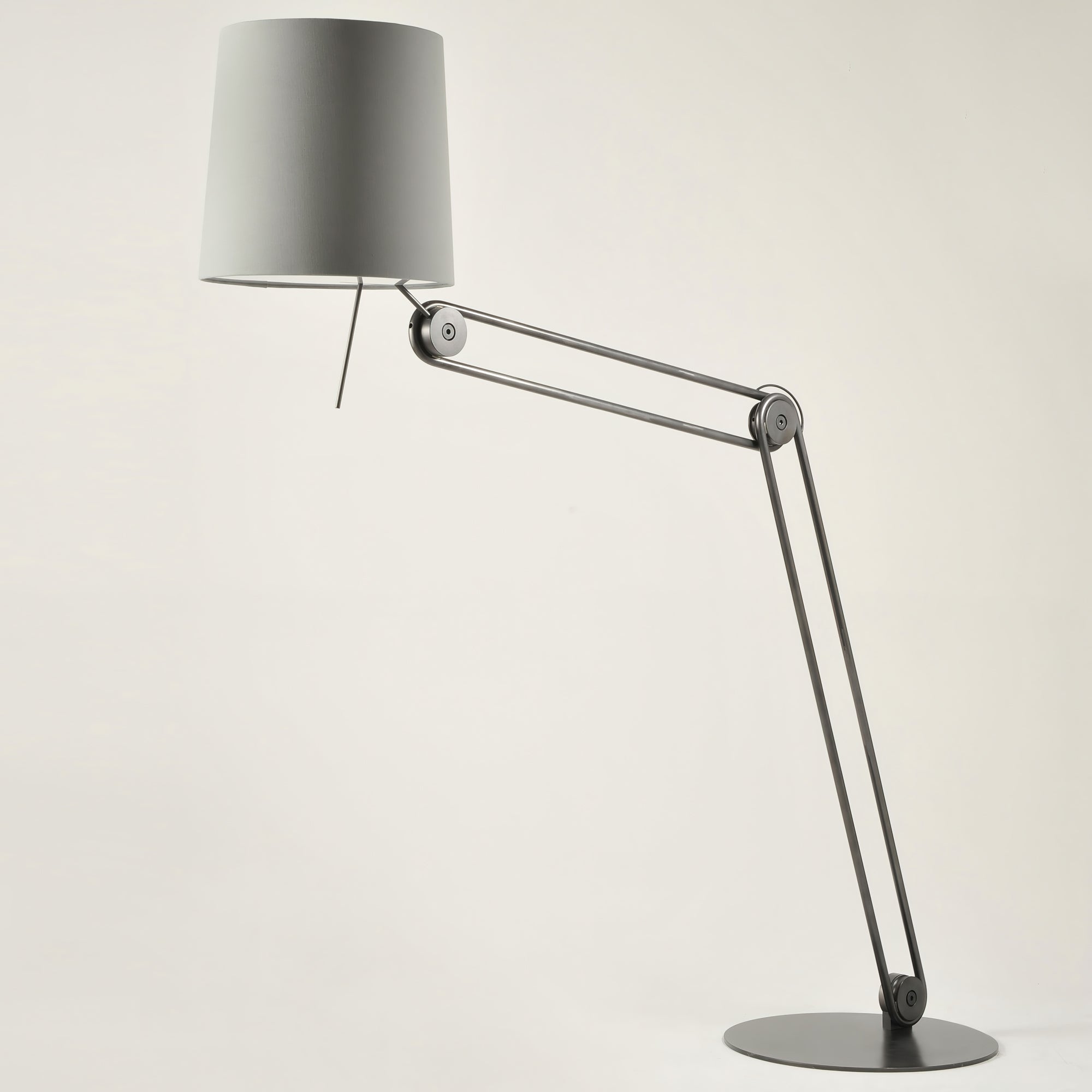 Sibaca Modern Floor Lamp with Adjustable Brightness - LED Standing Light for Living Room, Bedroom, Office - Warm White & Cool White Dimmable Reading Light