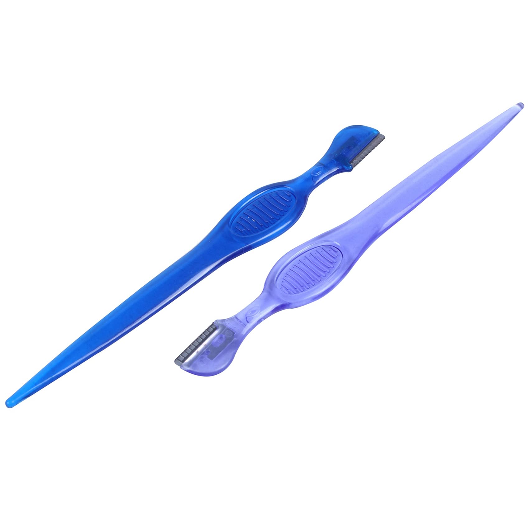 LAUDS 5-Pack Mini Eyebrow Trimmer Set - Safe & Precise Hair Shaving Razors for Eyebrows, Face & Body - Compatible with X3/X5 Sonic Electric Toothbrush - Perfect for Travel, Home & Salon Use