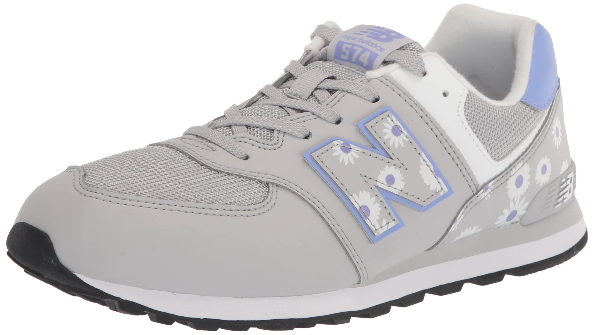 New Balance Kids 574 Core Hook and Loop Sneakers - Lightweight Comfort Shoes for Boys & Girls - Perfect for School, Play & Everyday Wear