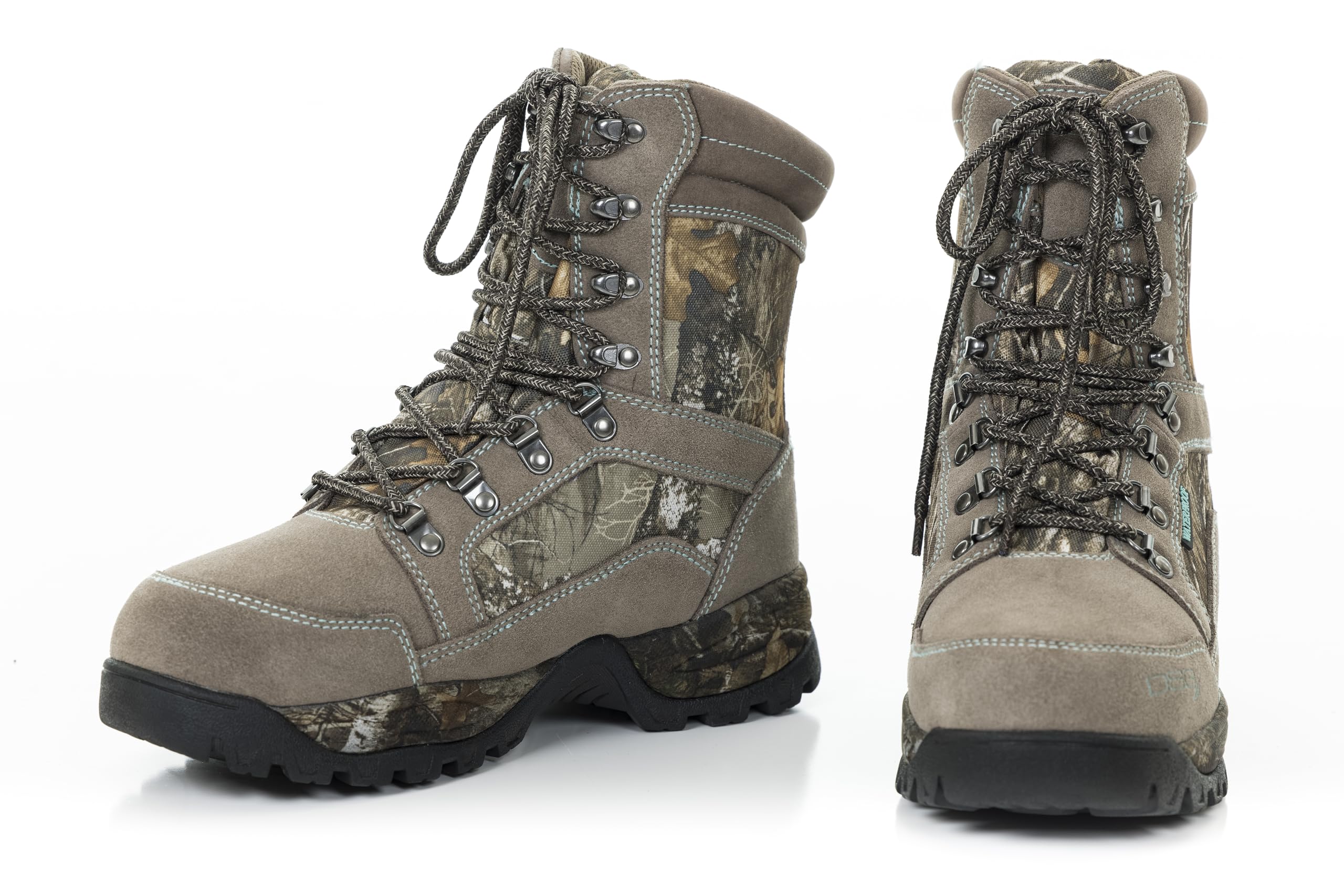 Women's Waterproof Insulated Hunting Boots - 1400g Thinsulate, Lace-Up Design, Non-Slip Traction Grip Sole for Cold Weather Outdoor Activities | Ideal for Hunting, Hiking & Winter Adventures