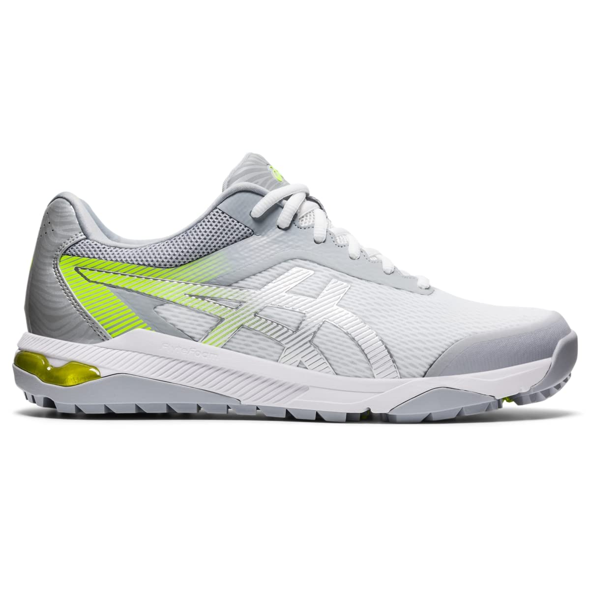 ASICS Men's GEL-Course Ace Spiked Golf Shoes - White/White - Size 8.5 | Lightweight & Waterproof Golf Footwear for Men | Perfect for Golf Tournaments & Driving Range Practice