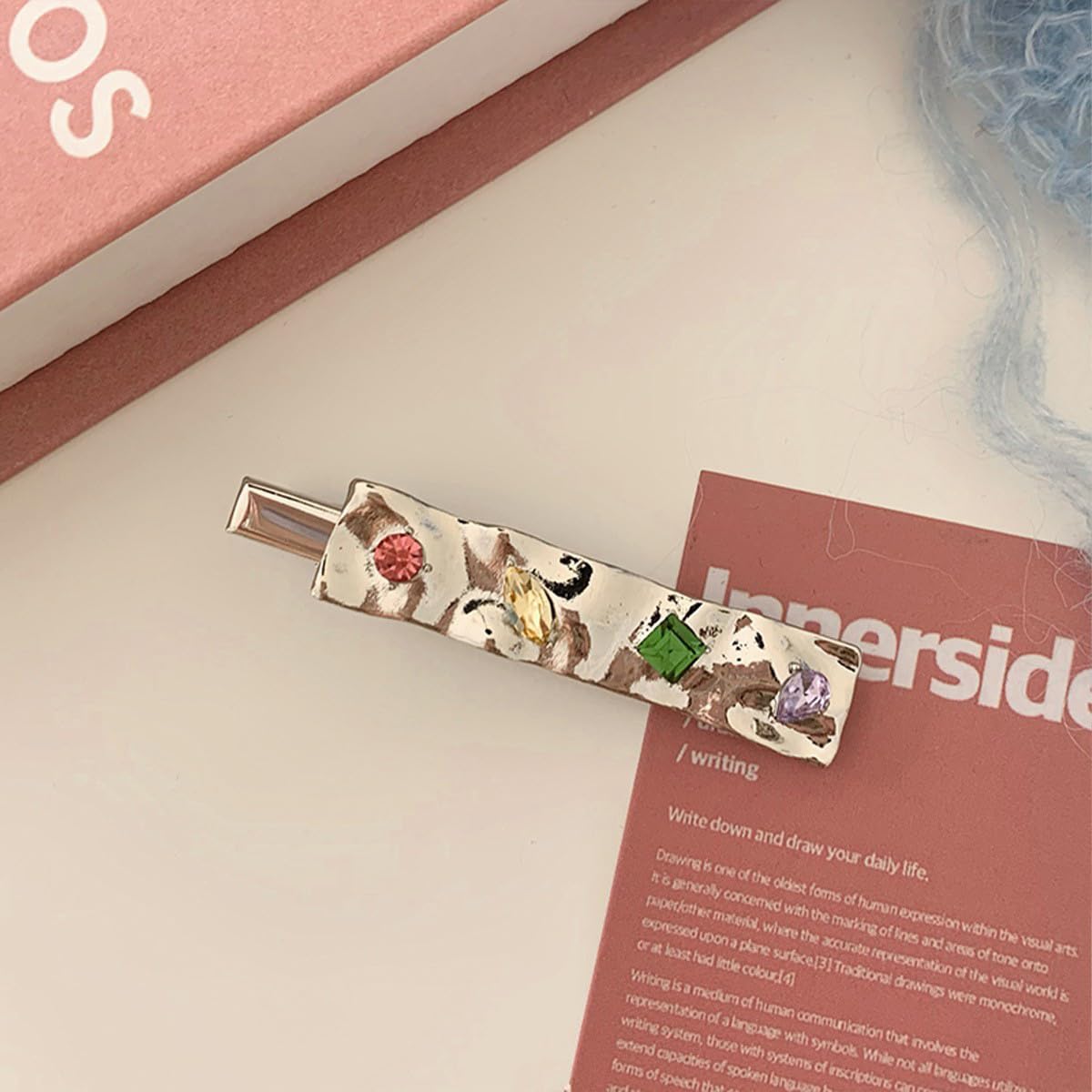 Handmade Hair Barrettes Set - Elegant Hair Pins & Clips for Women and Girls, Hair Bun Accessories (Color: FJ1360) | Perfect for Weddings, Parties, and Everyday Styling
