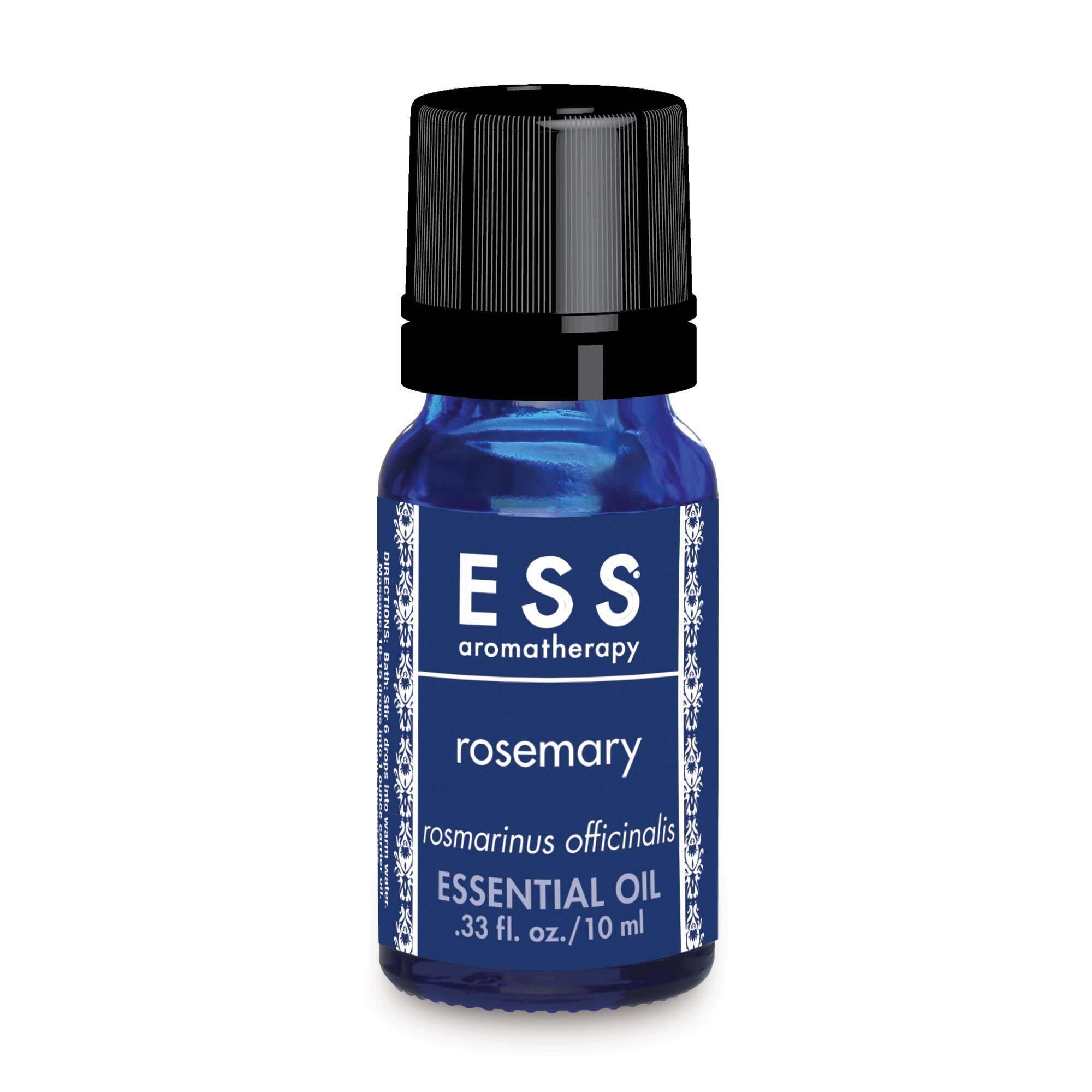 Pure ESS Rosemary Essential Oil - 10 mL for Aromatherapy, Hair Growth & Relaxation - Perfect for Diffusers, Massage & Skincare