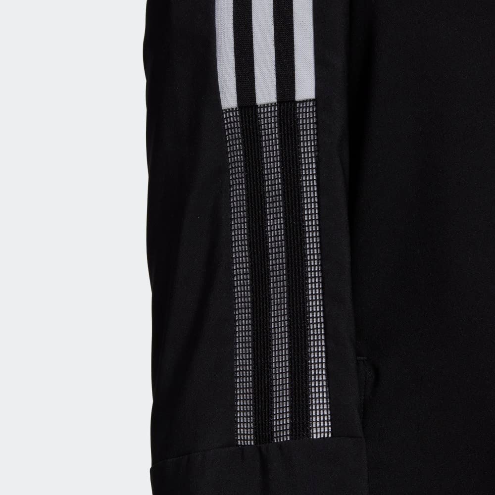 Adidas Women's Tiro 21 Windbreaker Jacket - Lightweight Water-Resistant Running Jacket for Outdoor Sports & Casual Wear