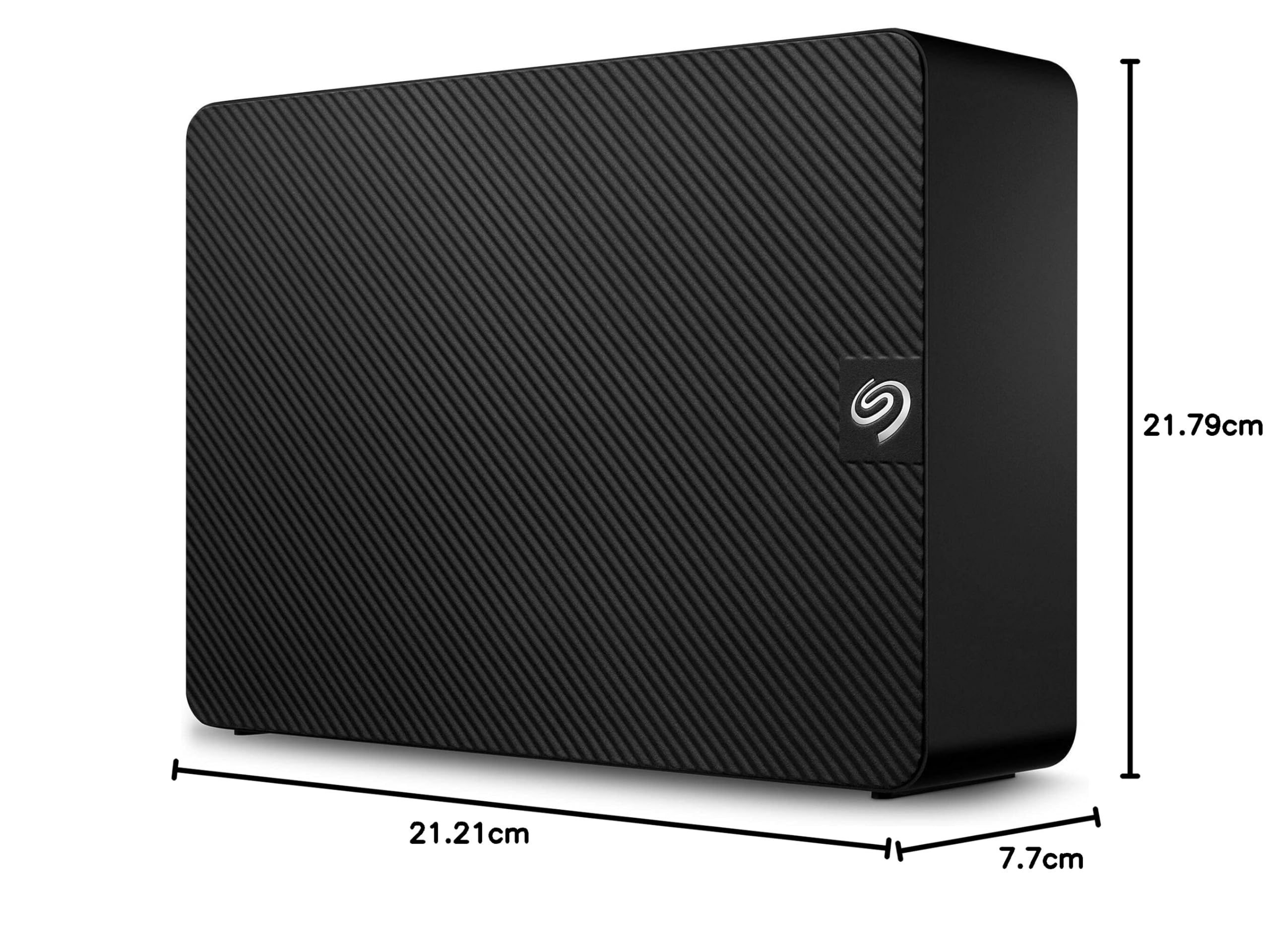 Seagate Expansion 6TB External Hard Drive HDD - 3.5 Inch USB 3.0 for PC, Mac, Laptop & Desktop - Data Storage Backup Solution for Home Office, Gaming & Media (STKP6000400) Includes 2-Year Rescue Services