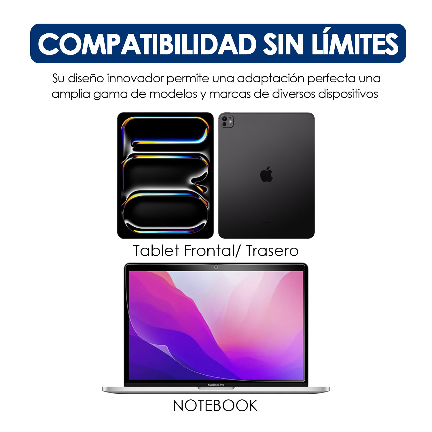 50 Pack Hydrogel Screen Protector Sheets 300x200mm - Universal for Smartphones, Tablets, Laptops - Anti-Scratch, Bubble-Free Application - Perfect for Office, Travel & Everyday Device Protection