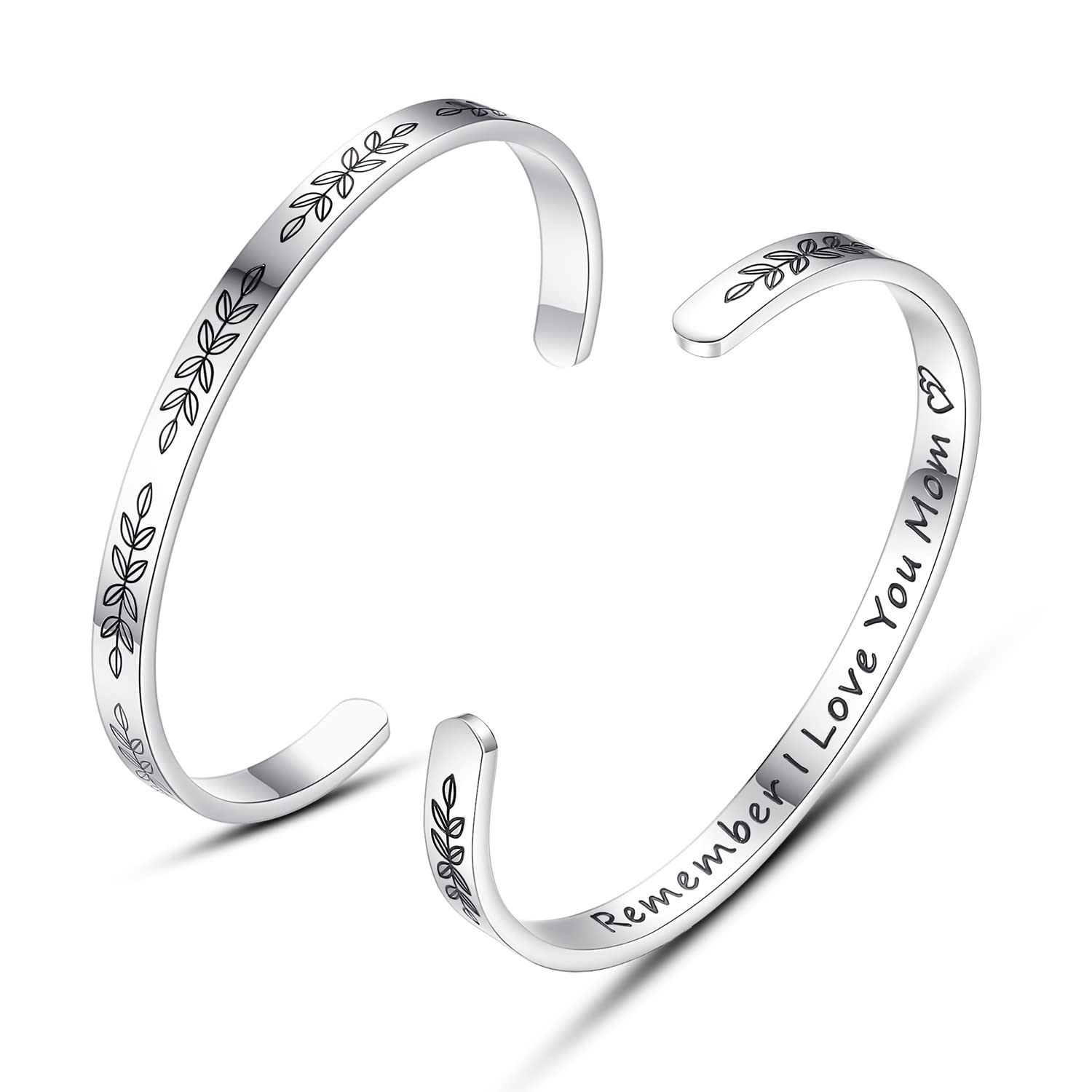 Personalized Cuff Bracelets for Women & Teen Girls - Best Friend, Sister, Mom, Daughter, Granddaughter, Cousin - Custom Birthday, Mother's Day, Christmas, Easter Jewelry Gifts - Perfect for Everyday Wear, Special Occasions & Gift-Giving