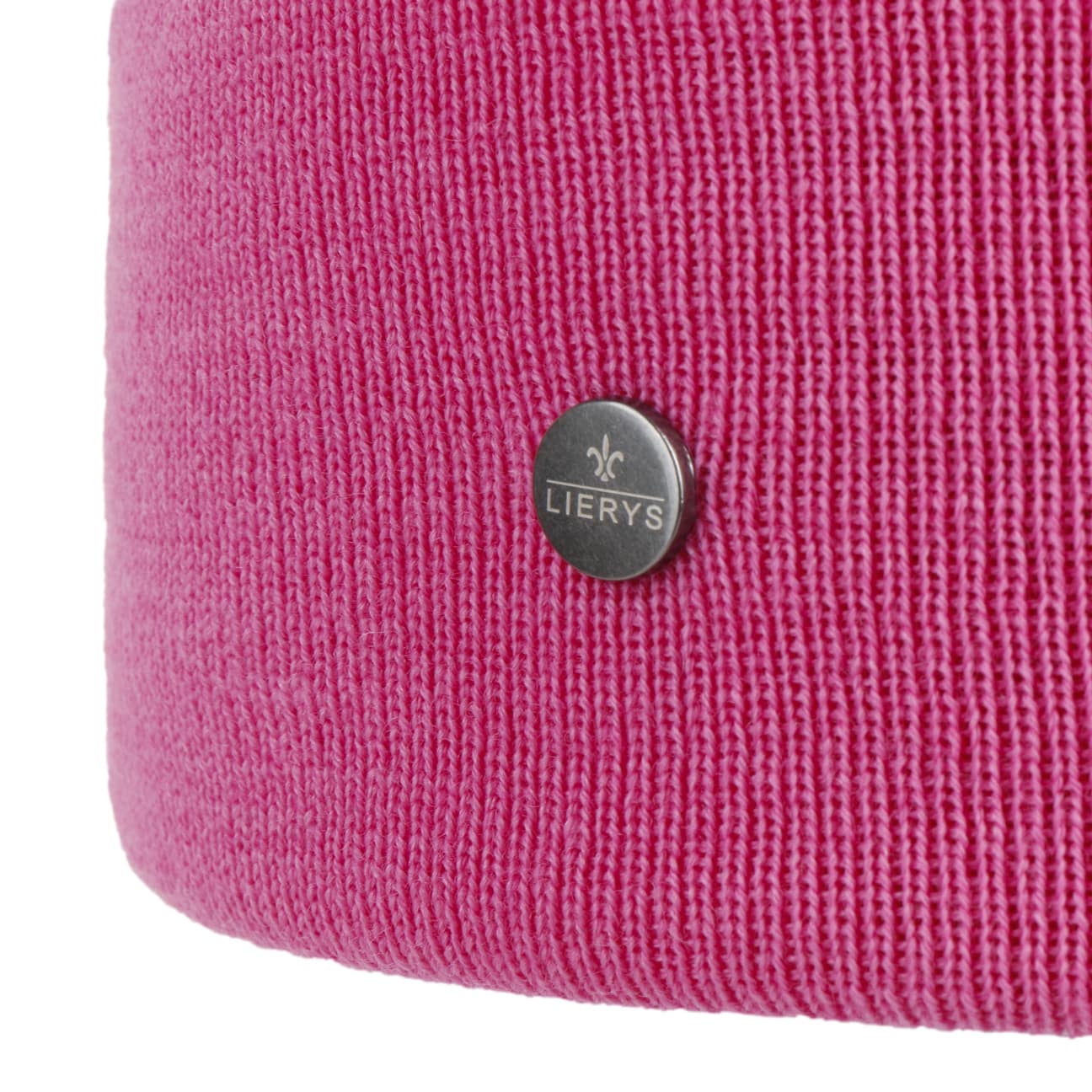 Lierys GOTS Certified Merino Wool Knit Hat with Foldable Cuff - Warm Winter Beanie for Outdoor Activities, Skiing & Hiking