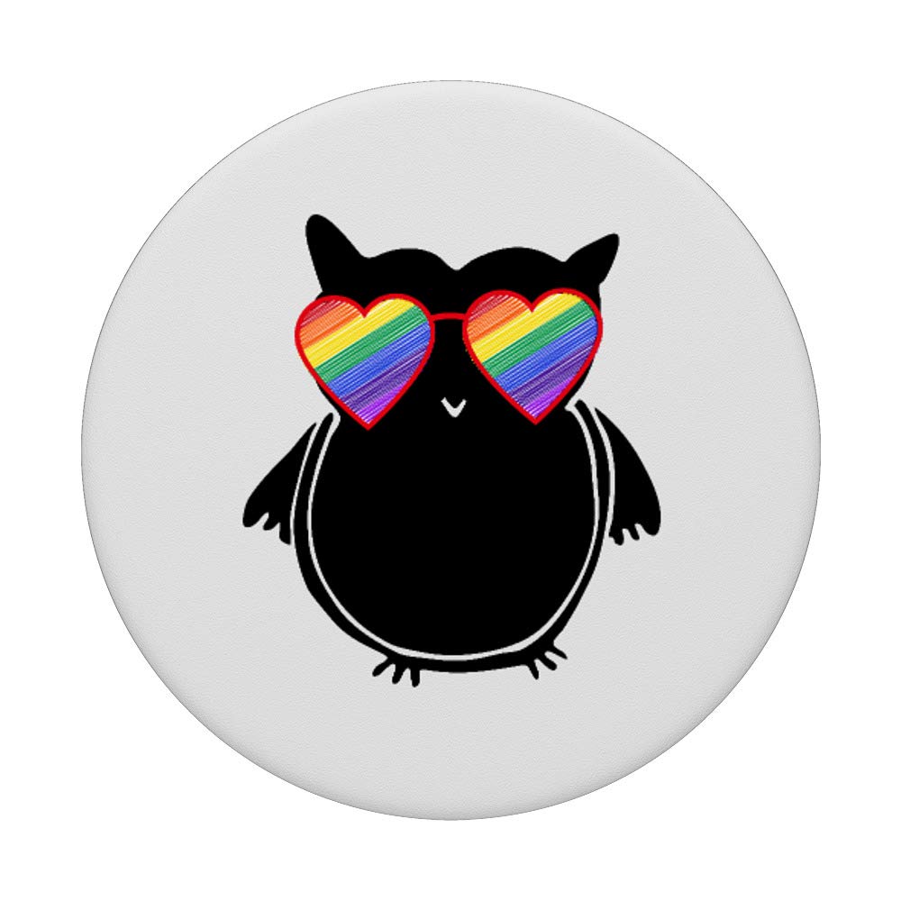 LGBTQ Rainbow PopSockets - Swappable PopGrip for iPhone & Android - Gay Pride Accessories for Teens & Adults - Perfect for Phones, Tablets & LGBTQ Events