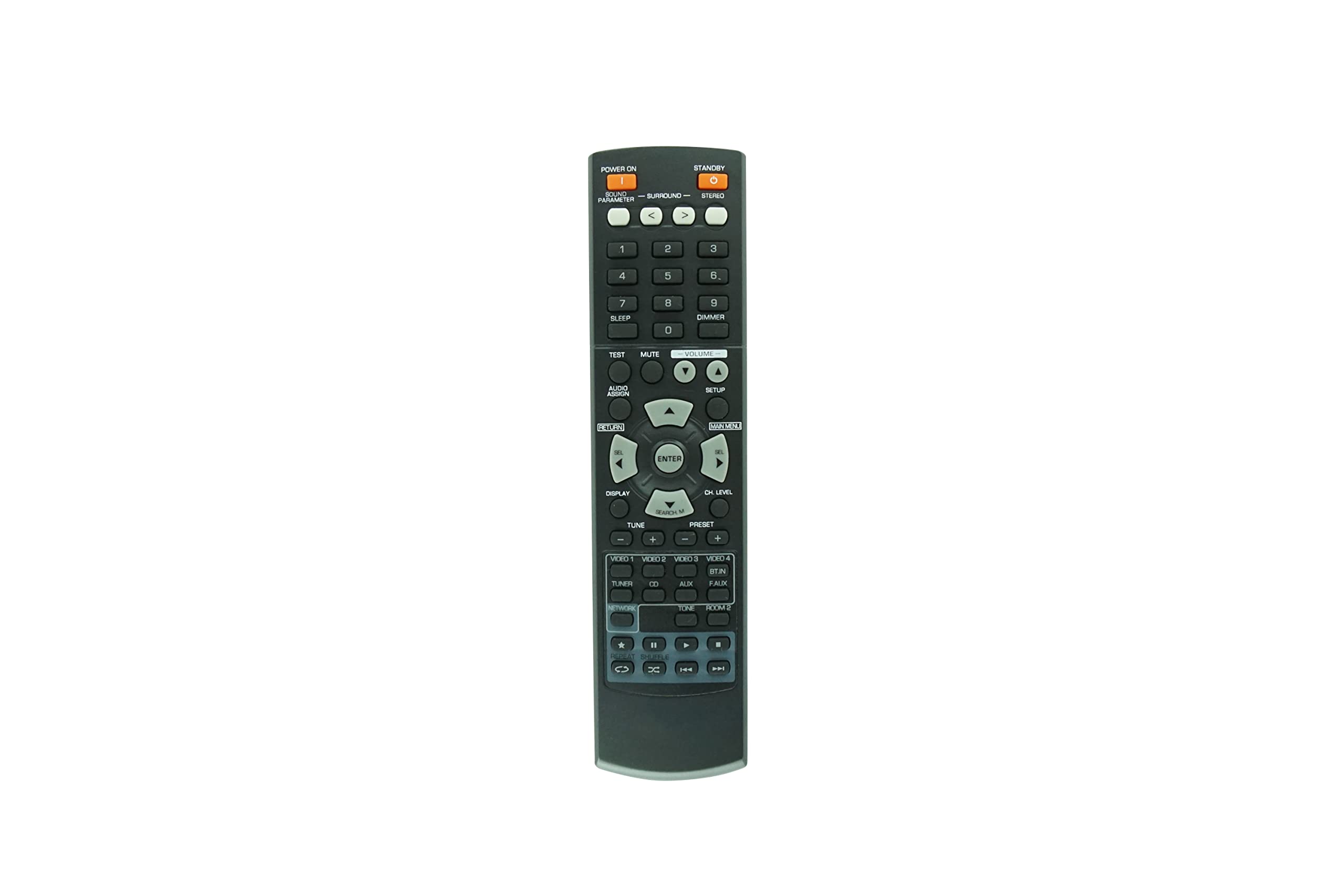 Universal Replacement Remote Control for AC, TV, Audio Units - Compatible with RC-138, RD-6506, RD-7505, RD-705I 7.1 Home Theater AV Receiver - Perfect for Home Entertainment Systems