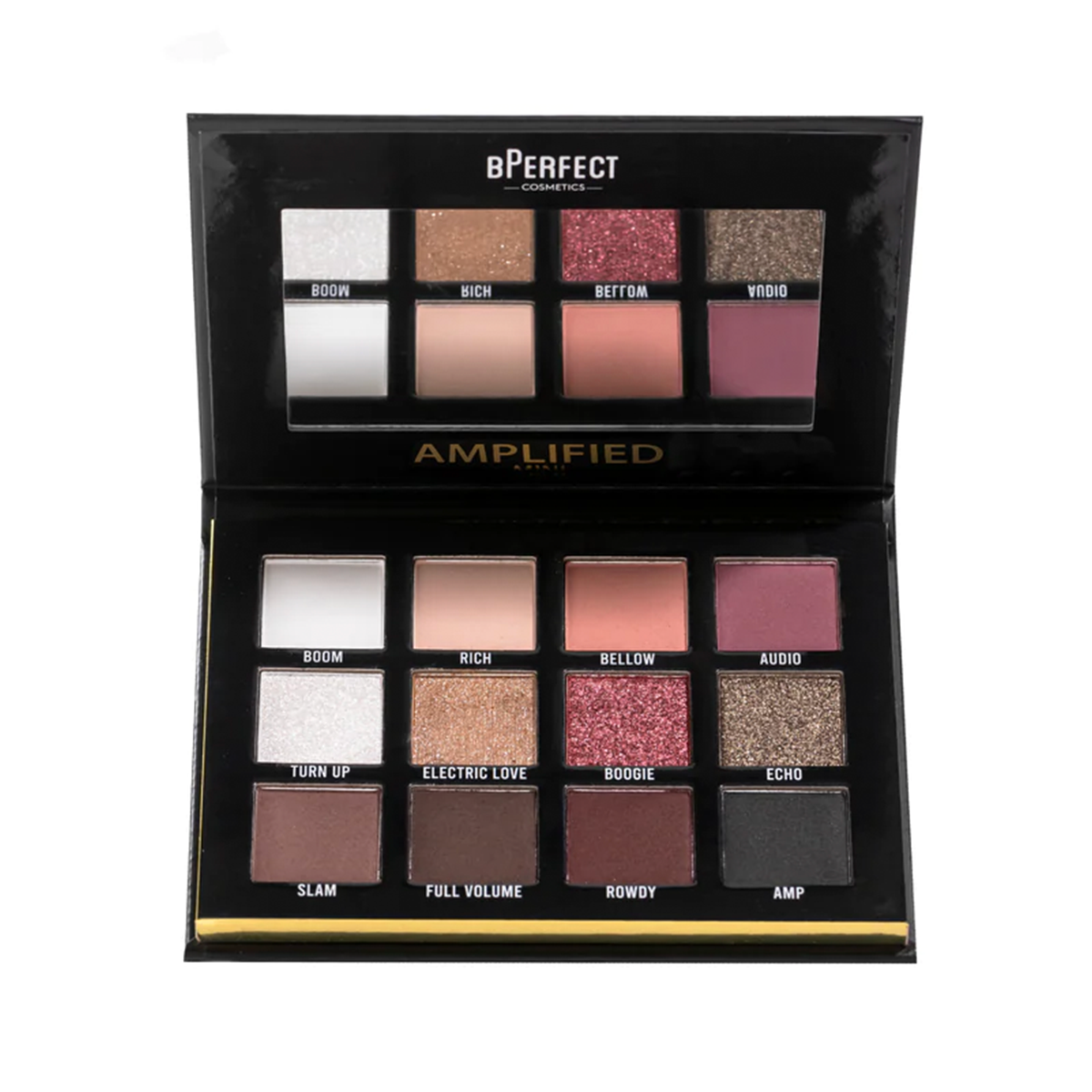 Mini Amplified Palette - Portable Makeup Kit for Travel & On-the-Go Touch Ups | Compact Cosmetic Case for Professional Artists & Beginners