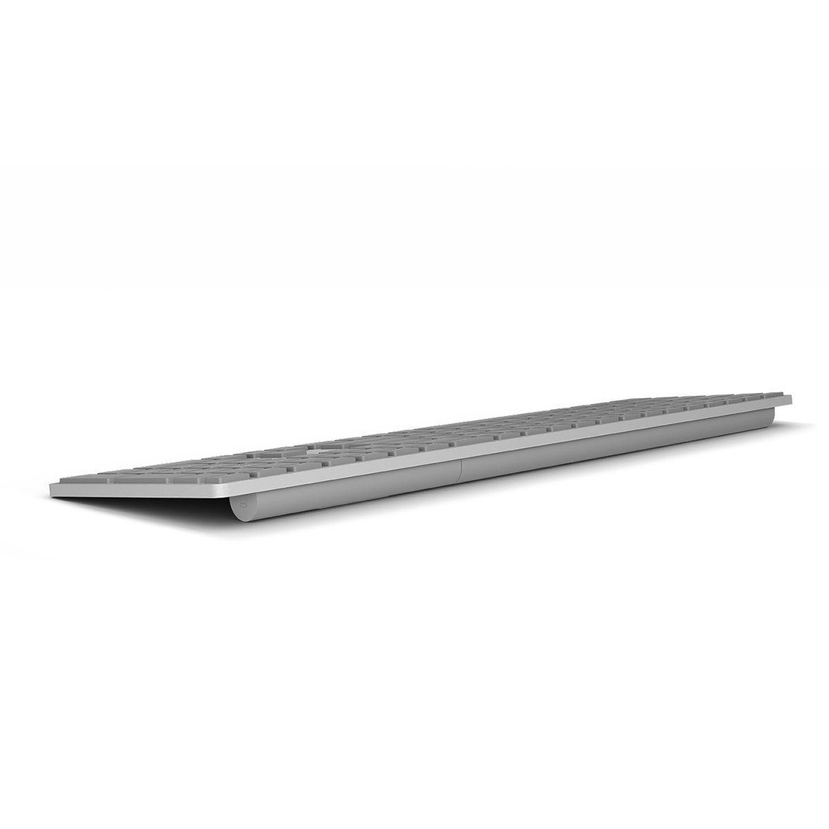 Microsoft Surface Keyboard - Wireless Bluetooth Keyboard for PC & Tablet - Platinum (French Layout) - Ideal for Home, Office & Remote Work