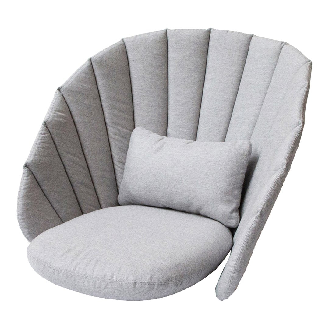 Peacock Lounge Chair Cushion Set - Waterproof Outdoor Patio Furniture Cushions for Garden, Poolside, and Backyard Relaxation