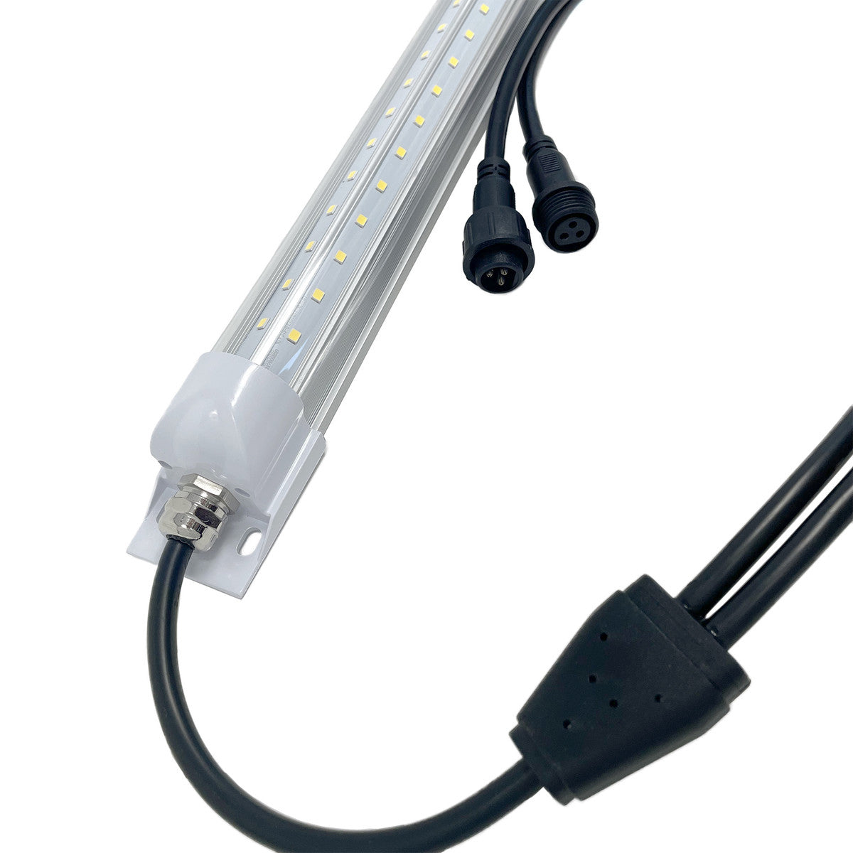 5ft LED Cooler Light - 24W, 3000 Lumens, 5000K Bright White - Energy Efficient Refrigerator Display Lighting for Supermarkets, Grocery Stores & Commercial Freezers