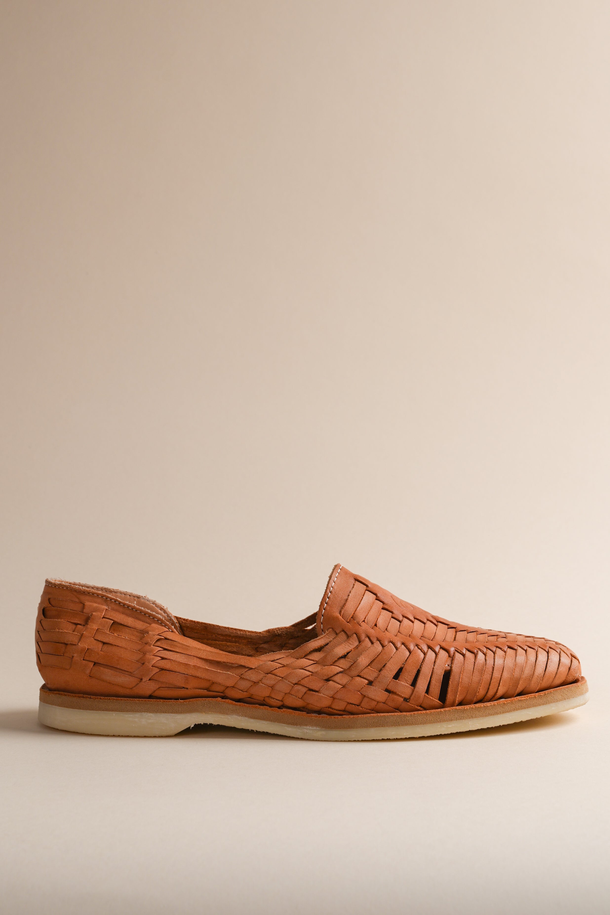 Premium Men's Huarache Sandals in Nutmeg Brown - Comfortable Leather Casual Shoes for Summer, Beach & Outdoor Activities