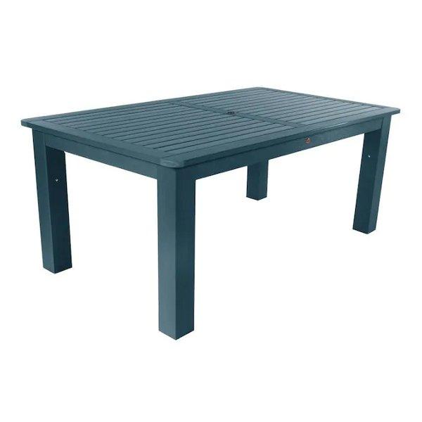 Premium Outdoor Rectangular Dining Table - Weather-Resistant Patio Furniture for Backyard, Garden & Poolside Dining - Perfect for BBQs, Parties & Family Gatherings