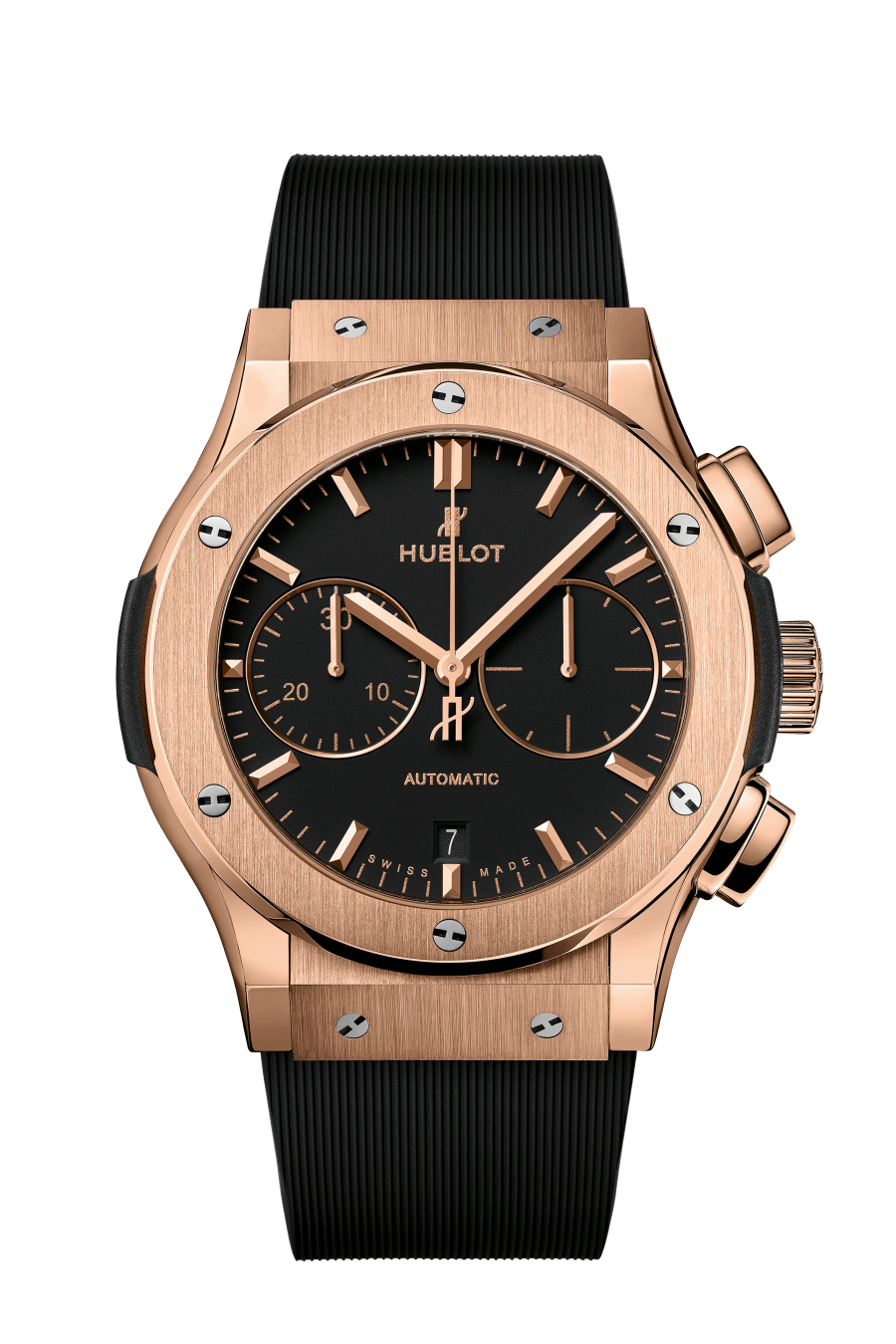 Hublot Classic Fusion Chronograph 18K King Gold Men's Luxury Watch - Perfect for Business Meetings, Formal Events & Collector's Display