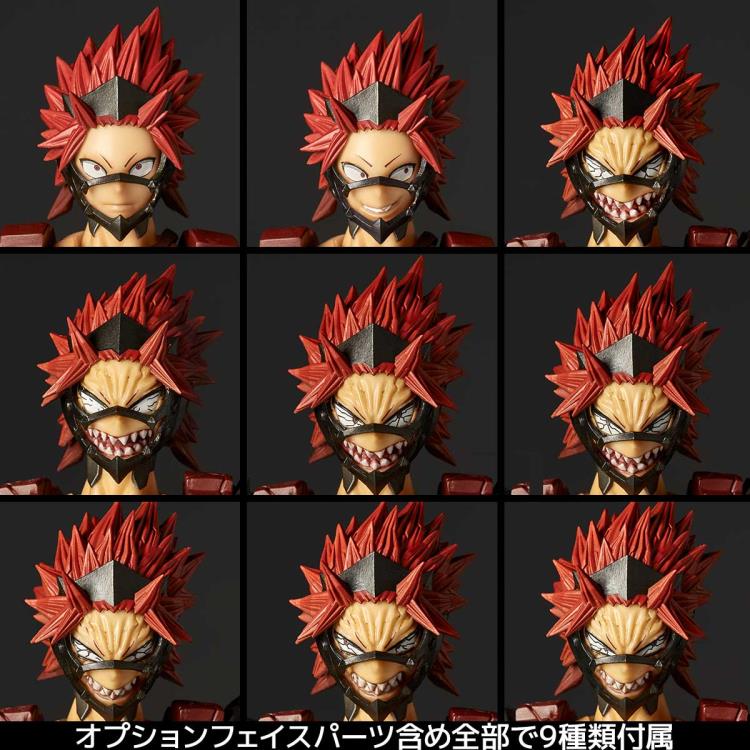 Amazing Yamaguchi Revoltech Eijiro Kirishima Action Figure - My Hero Academia Anime Collectible NR011 - Perfect for Display, Cosplay & Anime Fans Collection