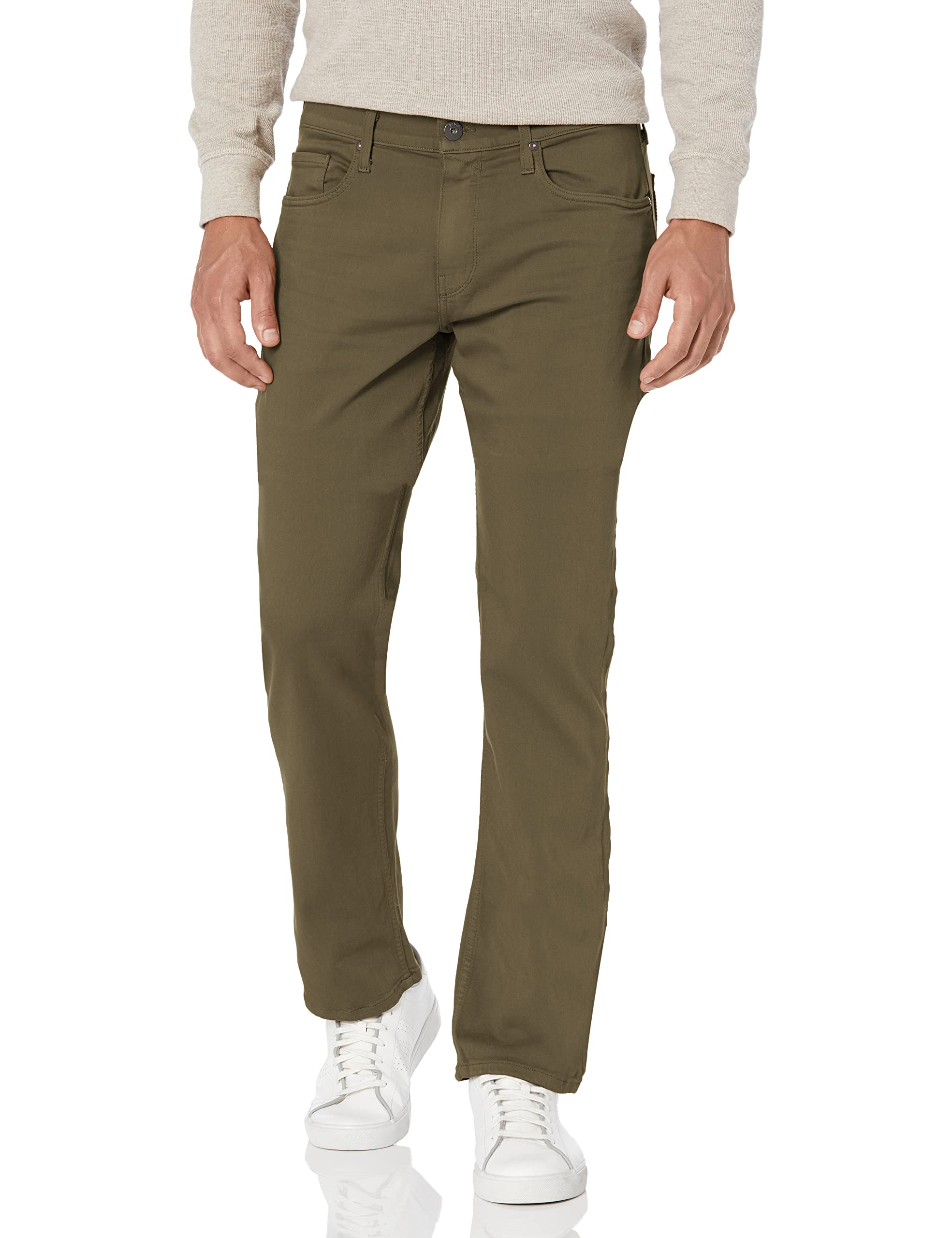 PAIGE Men's Normandie Transcend Slim Straight Leg Jeans - Premium Denim Pants for Casual Wear & Everyday Style