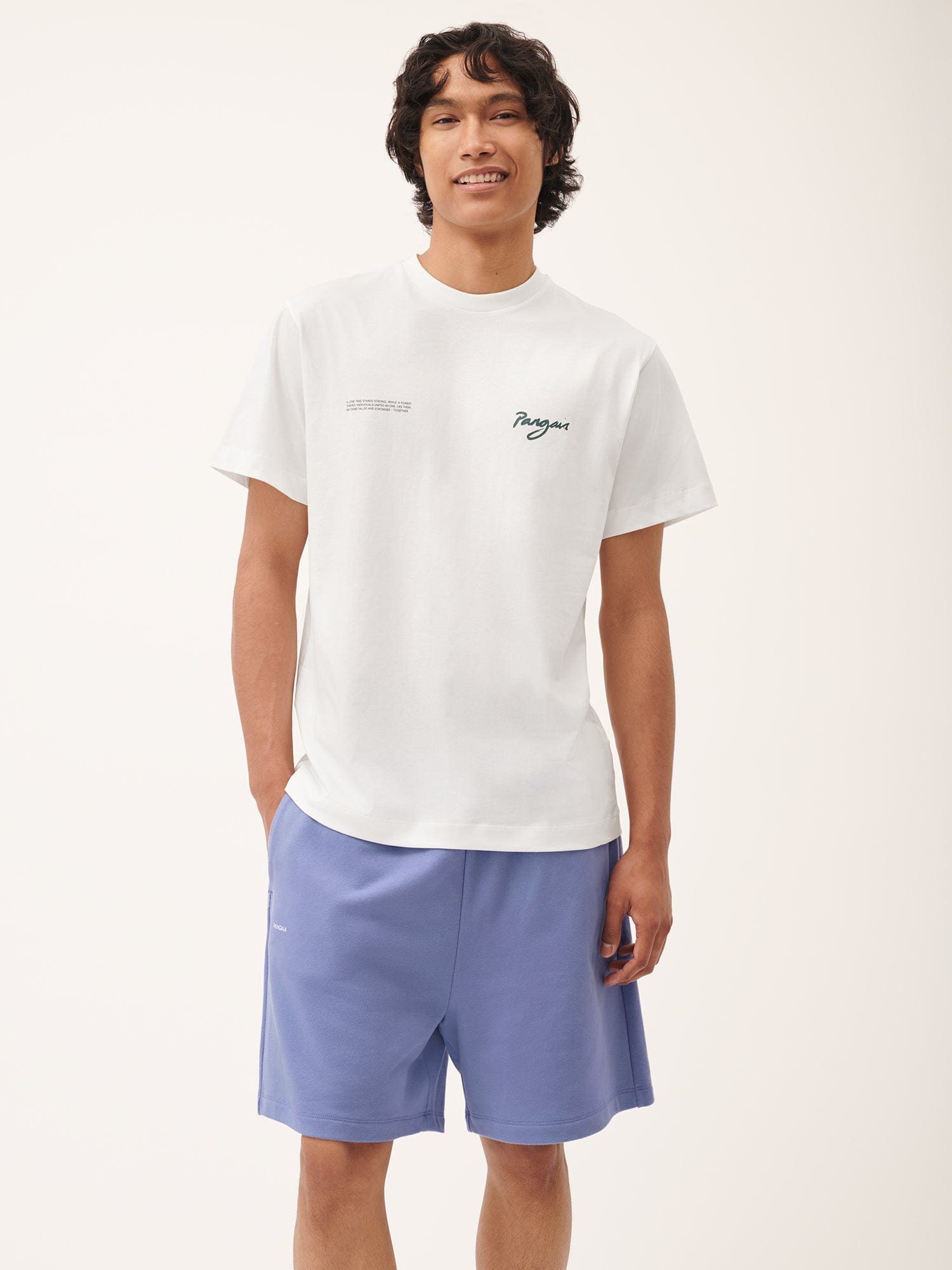 Men's One Forest Graphic T-Shirt - Off White | Casual Streetwear Tee for Outdoor Adventures & Everyday Wear