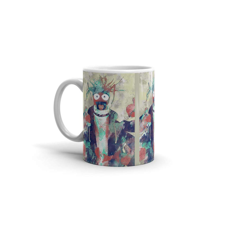GARADO Pepe the King Prawn 11Oz Ceramic Coffee Mug - Funny Cartoon Character Drinking Cup for Coffee, Tea & Hot Beverages - Perfect Gift for Muppets Fans & Office Use