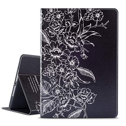 Black White Floral