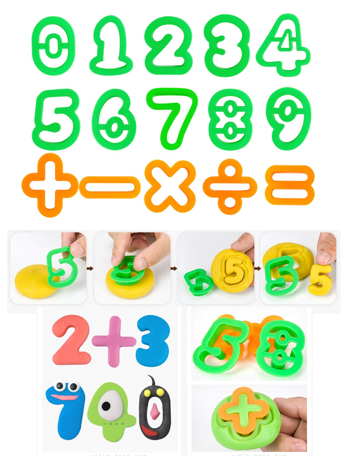 **69Pcs Play Dough Tools Set for Kids - Alphabet, Number & Animal Molds, Rollers, Cutters - Creative Clay Accessories for Learning & Fun (Ideal for Preschool, Homeschool, Sensory Play)**