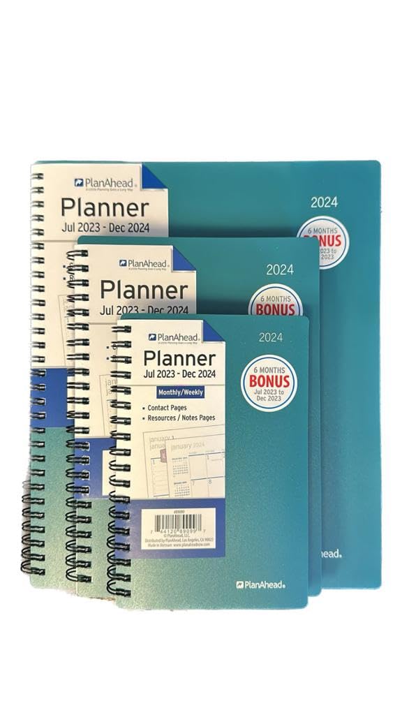 2025-2026 Academic Planner - Weekly & Monthly Organizer with Flexible Cover, 18 Tabs, 21 Notes Pages | 6.3