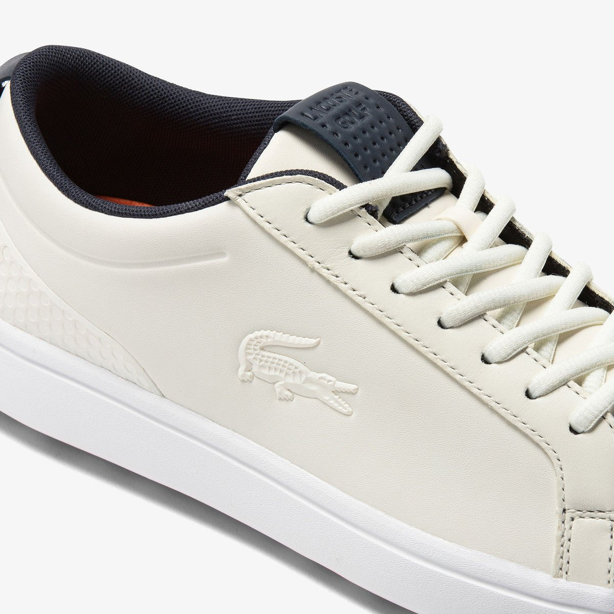 Lacoste G ELITE Men's Synthetic Golf Shoes - Beige/Black | Lightweight & Waterproof for Comfortable Play on the Course | Perfect for Golfers & Casual Wear