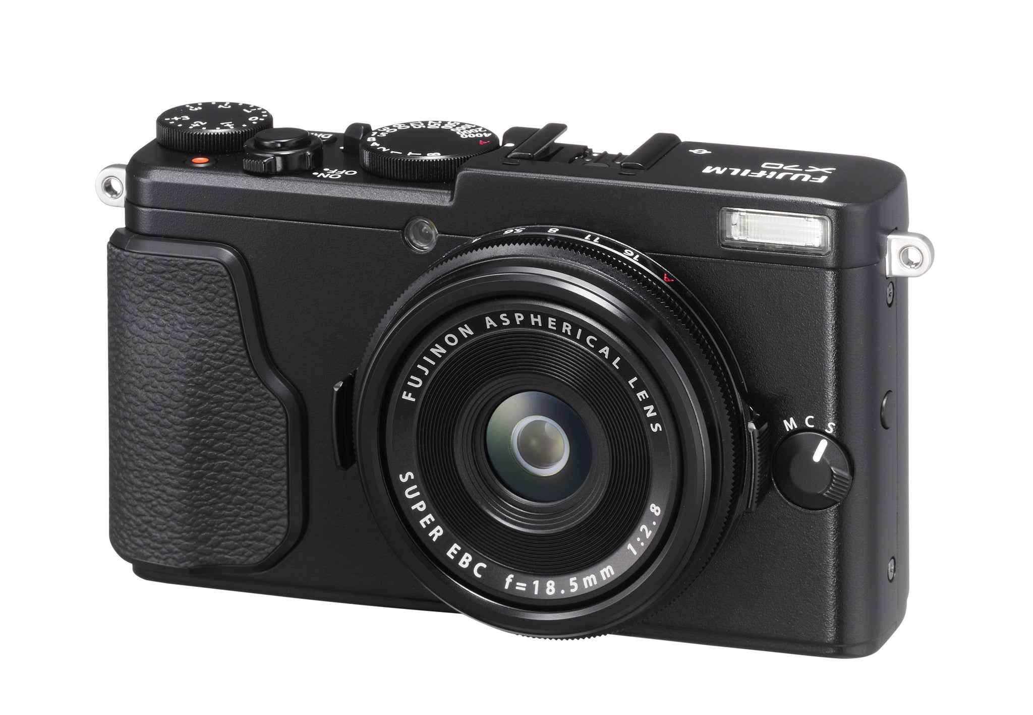 Fujifilm X70 Compact Digital Camera (Black) - 16.3MP APS-C Sensor, 28mm F2.8 Lens - Perfect for Travel, Street Photography & Vlogging