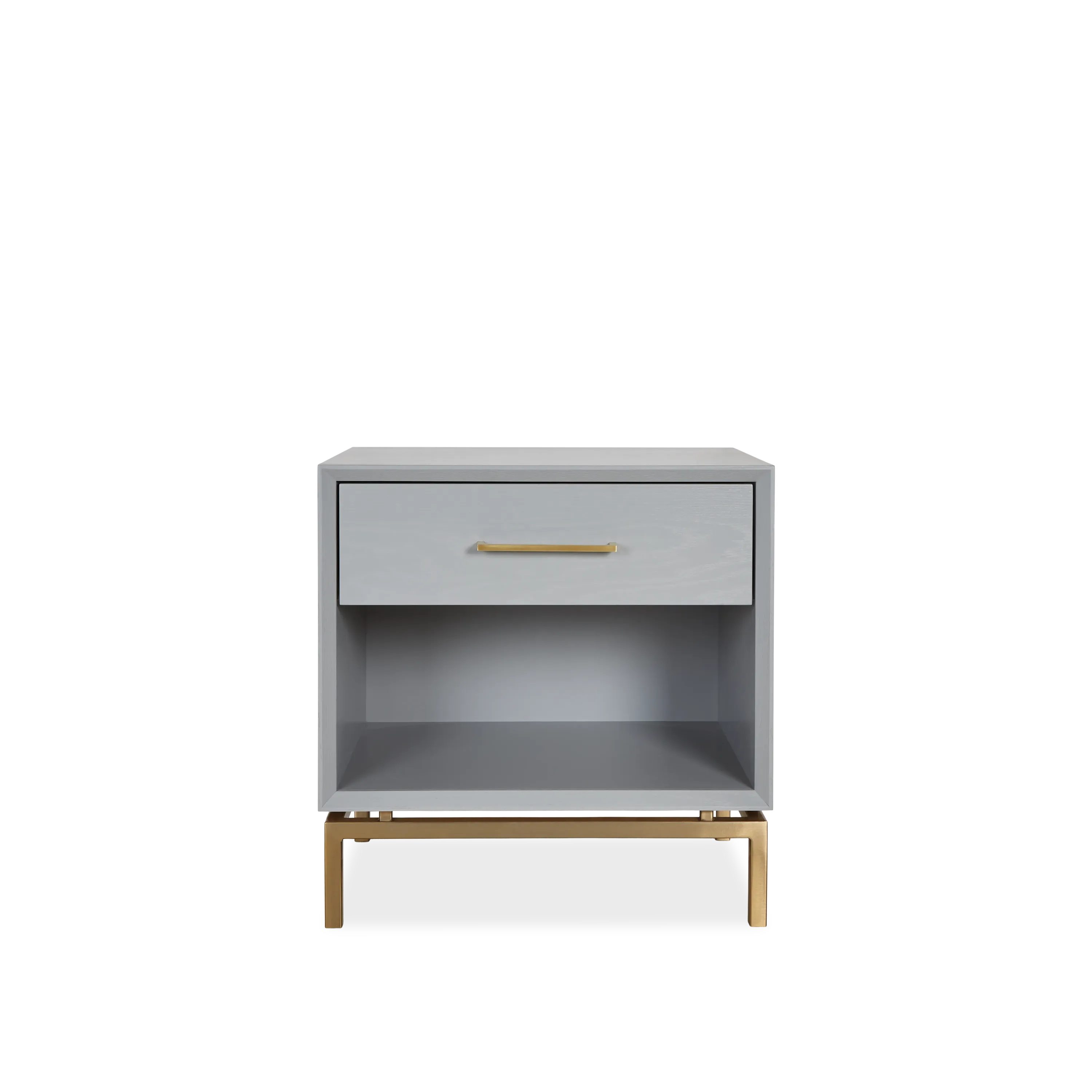Modern Nightstand with USB Ports & Drawer - Stylish Bedside Table for Bedroom, Living Room, or Office - Perfect for Charging Devices & Storage