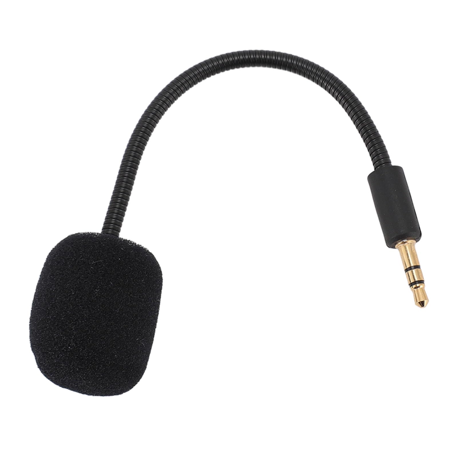 CICIGLOW Gaming Headset Microphone - Omnidirectional 3.5mm Jack with Gold Plated Plug - Professional Replacement Mic for Gaming Headsets - Perfect for PC, PS4, Xbox & Streaming
