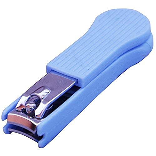 Zhunmun Large Nail Clipper Set - Professional Stainless Steel Nail Cutter for Fingernails & Toenails (Blue) - Perfect for Travel, Home, Salon & Manicure/Pedicure Care