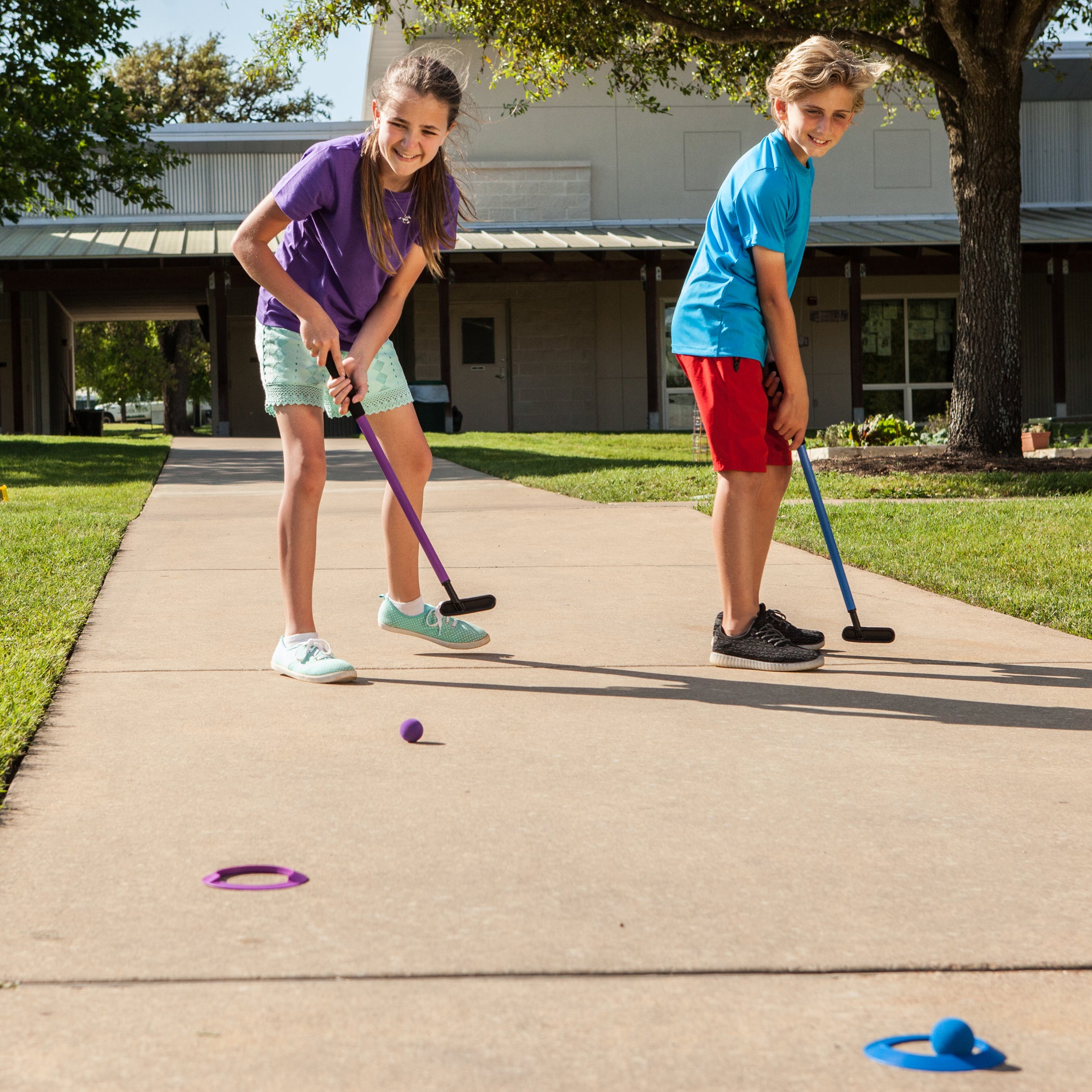 Champion Sports Mini Golf Set for Kids & Adults - Indoor & Outdoor Portable Putting Game for Backyard, Parties & Family Fun Activities