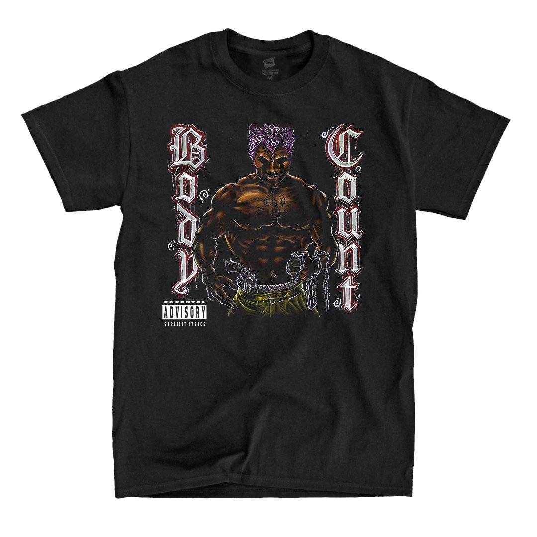 Body Count - Black T-Shirt | Heavy Metal Band Merch | Unisex Cotton Tee for Concerts & Casual Wear